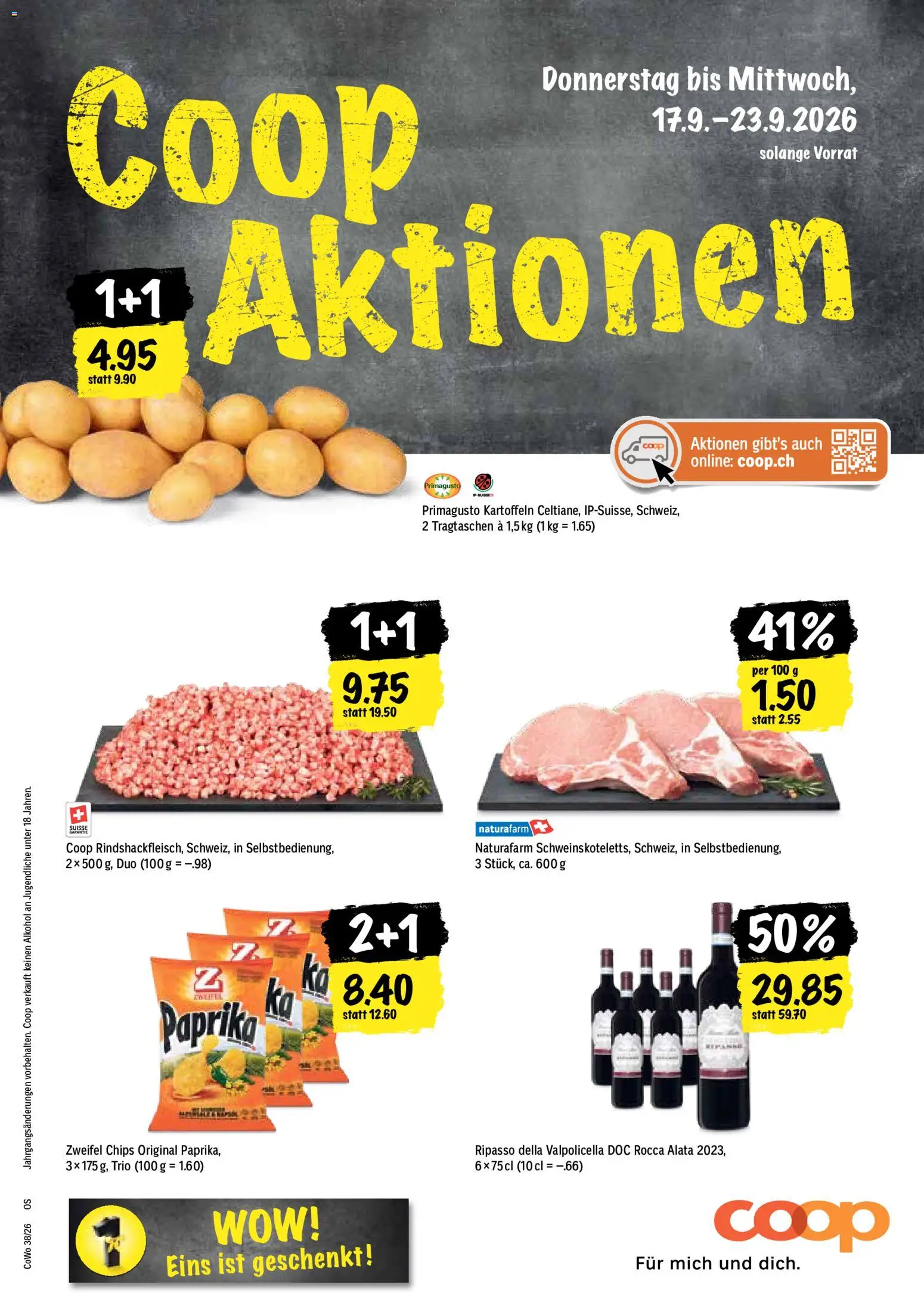Coop aktionen – gültig ab 17.09.2026 | Seite: 1