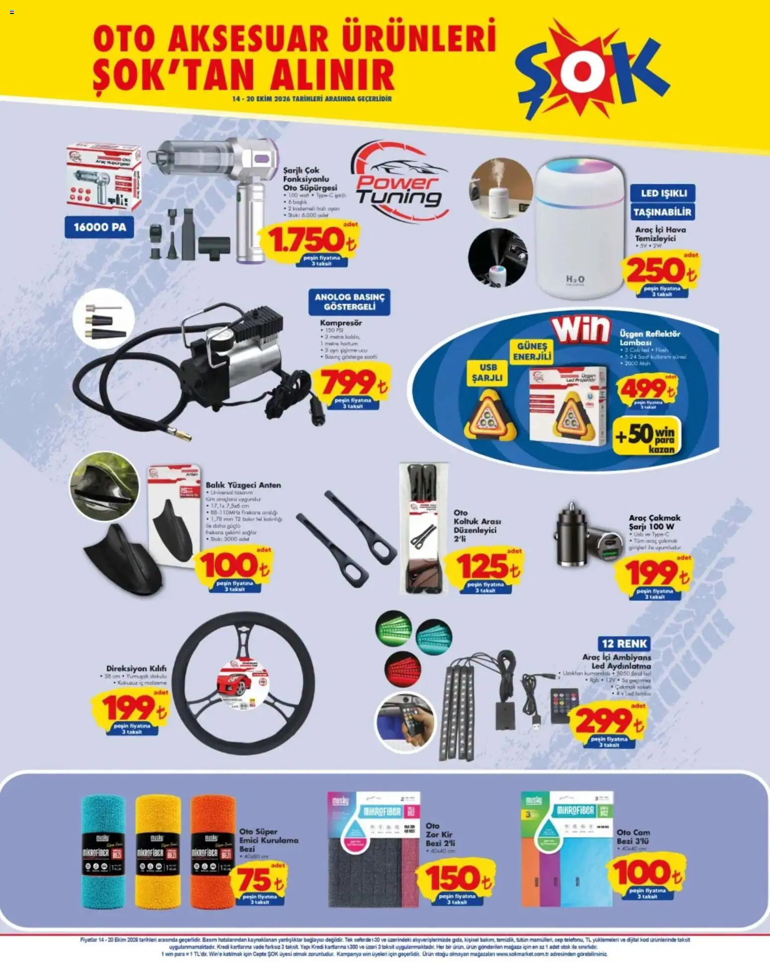 Şok Market Katalog - 14 Ekim 2026 tarihinden itibaren geçerlidir | Sayfa: 5 | Ürünler: Balık, Saat, Bağlayıcı, USB