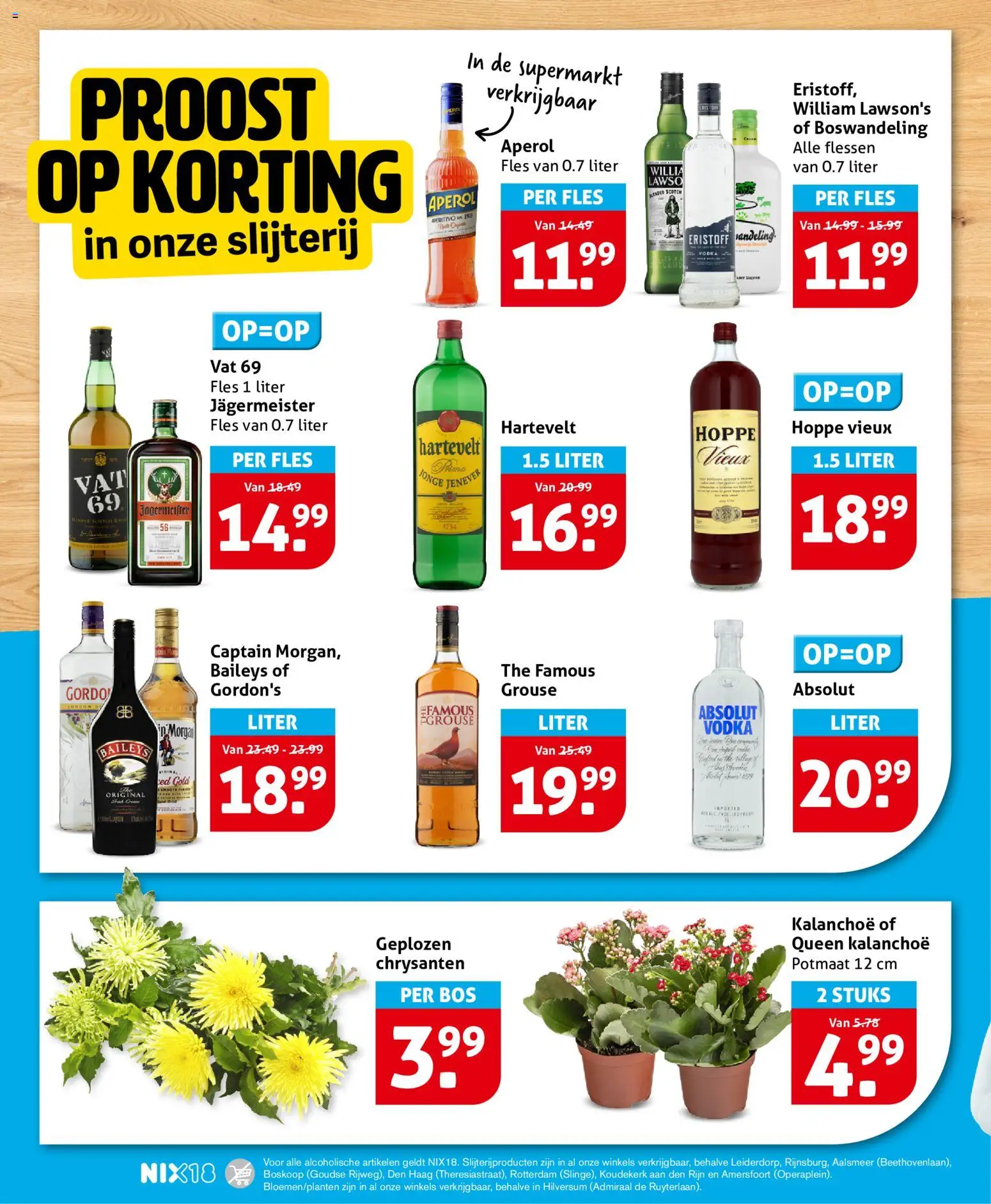 {H1} | Pagina: 26 | Producten: Vodka, Fles, Slijterij, Aperol