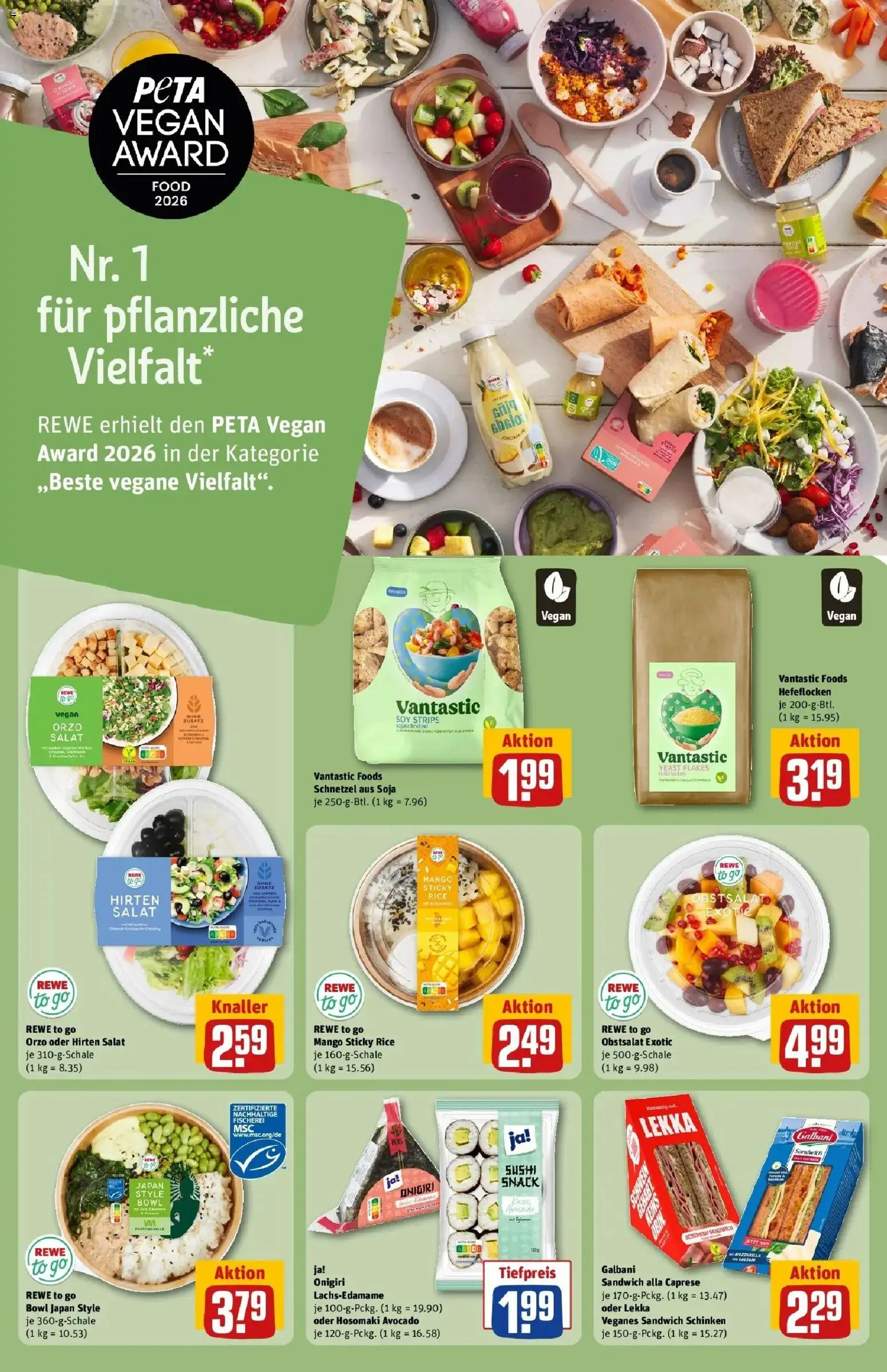 REWE Prospekt ab 24.08.2026 zum Blättern » Angebote | Seite: 19