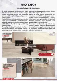 Bauhaus Csempekatalógus - amely érvényes a következő dátumtól: 2026.08.19. | Oldal: 4 | Termékek: Padlólap, Cement, Lap, Csempe