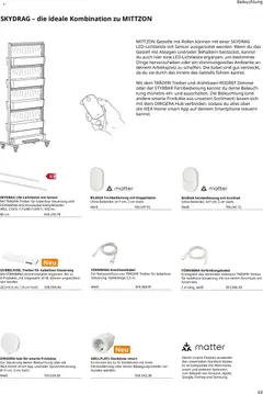 Ikea Büroeinrichtung ab 10.09.2026 gültig | Seite: 63 | Produkte: Kabel, Steckdose, Smartphone