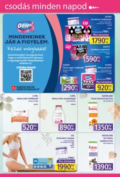 Plus Market akciós újság - amely érvényes a következő dátumtól: 2026.10.08. | Oldal: 5 | Termékek: Jar, Zsebkendő, Intim mosakodógél, Papír zsebkendő