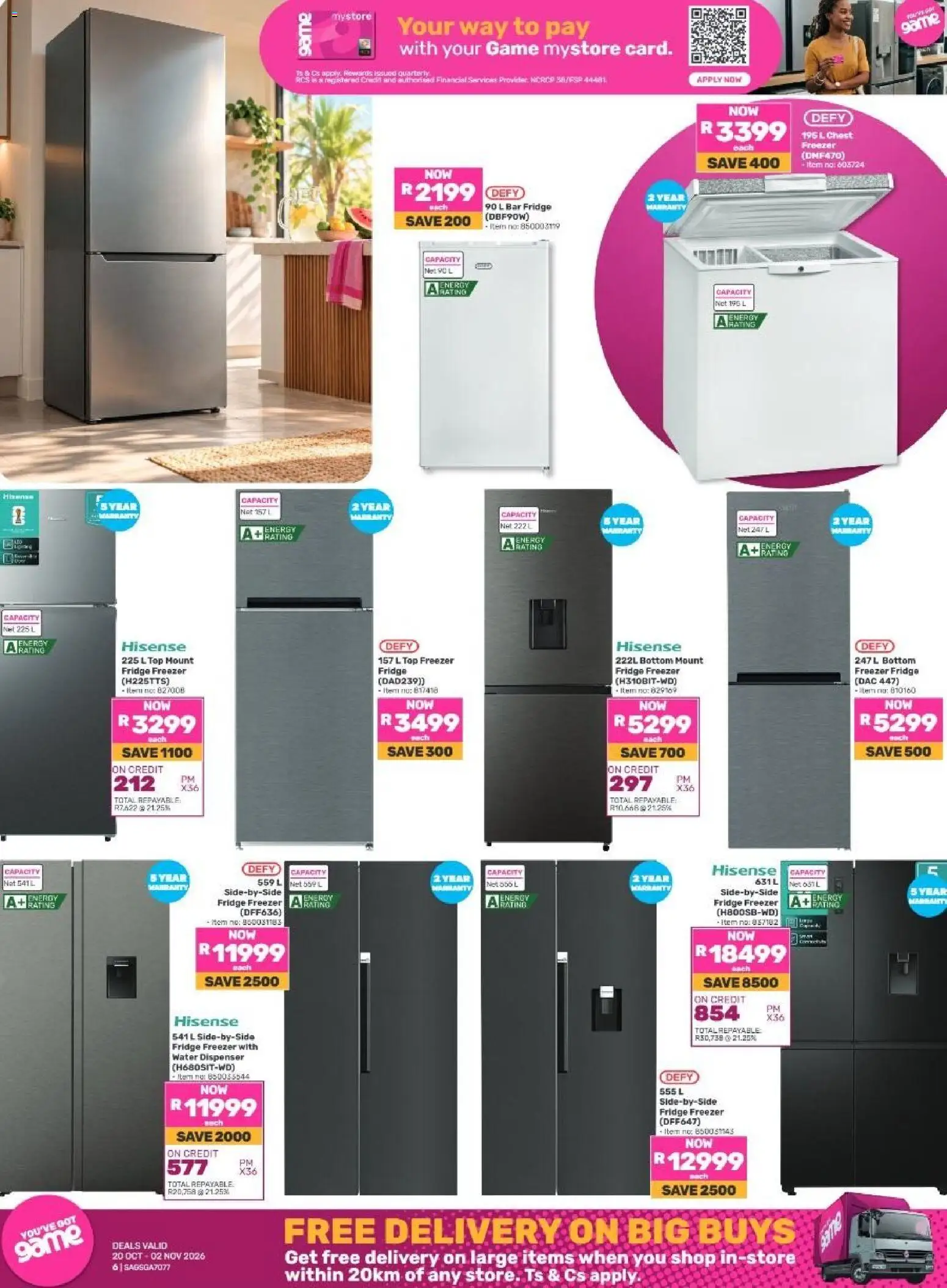 New Game catalogue – valid from 20/10/2026 | Page: 6