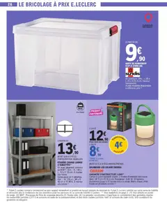 E.Leclerc - Prévisualisation de E.Leclerc catalogue valide à partir de 07/07/2026 | Page: 26 | Produits: Store, Table, Portable, Boîte de rangement