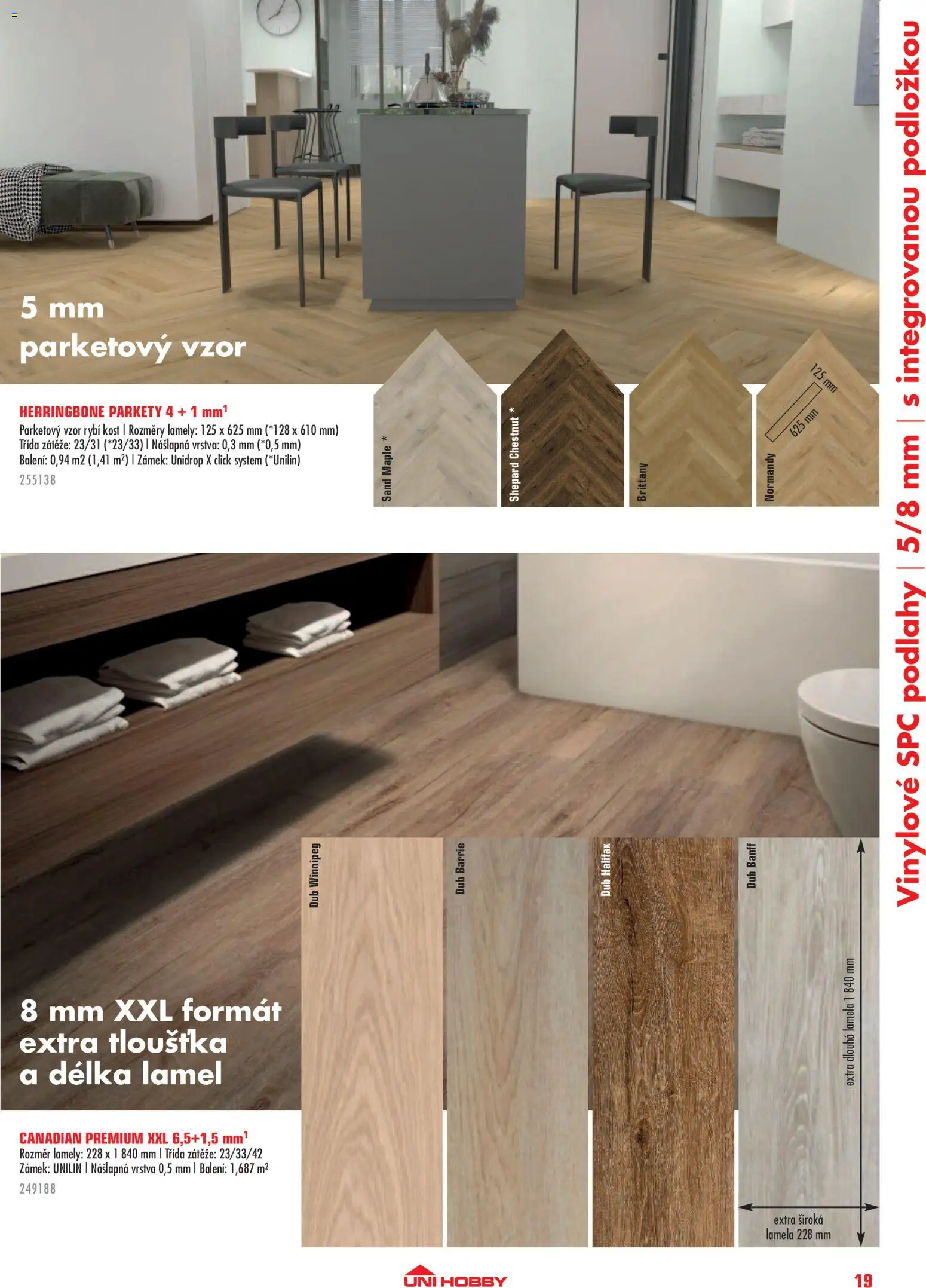Uni Hobby katalog - Interiér od 09.09.2026 | Strana: 19