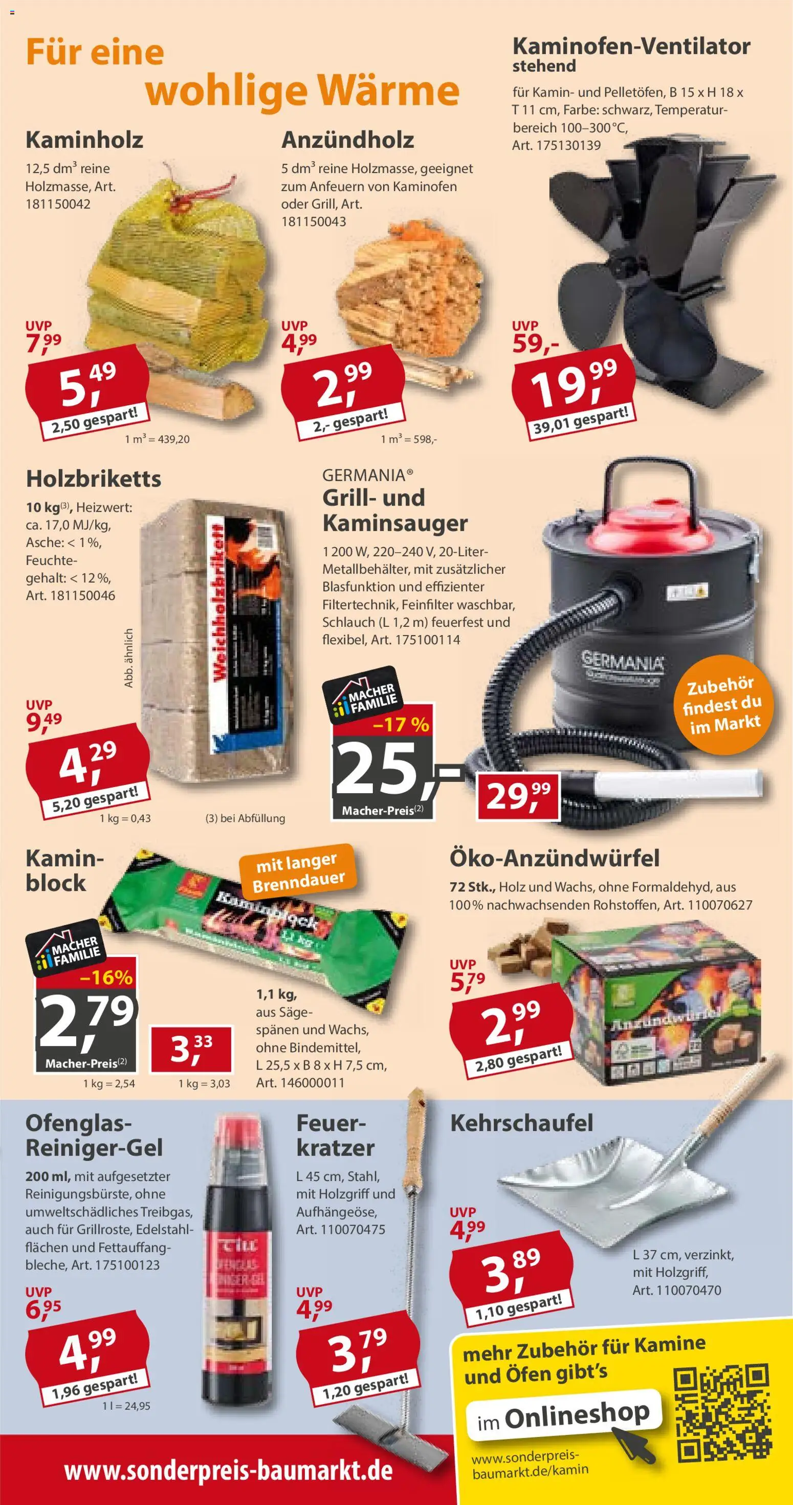 Sonderpreis Baumarkt Prospekt – gültig ab 29.08.2026 | Seite: 3 | Produkte: Ofen, Grill, Kamin, Kaminofen