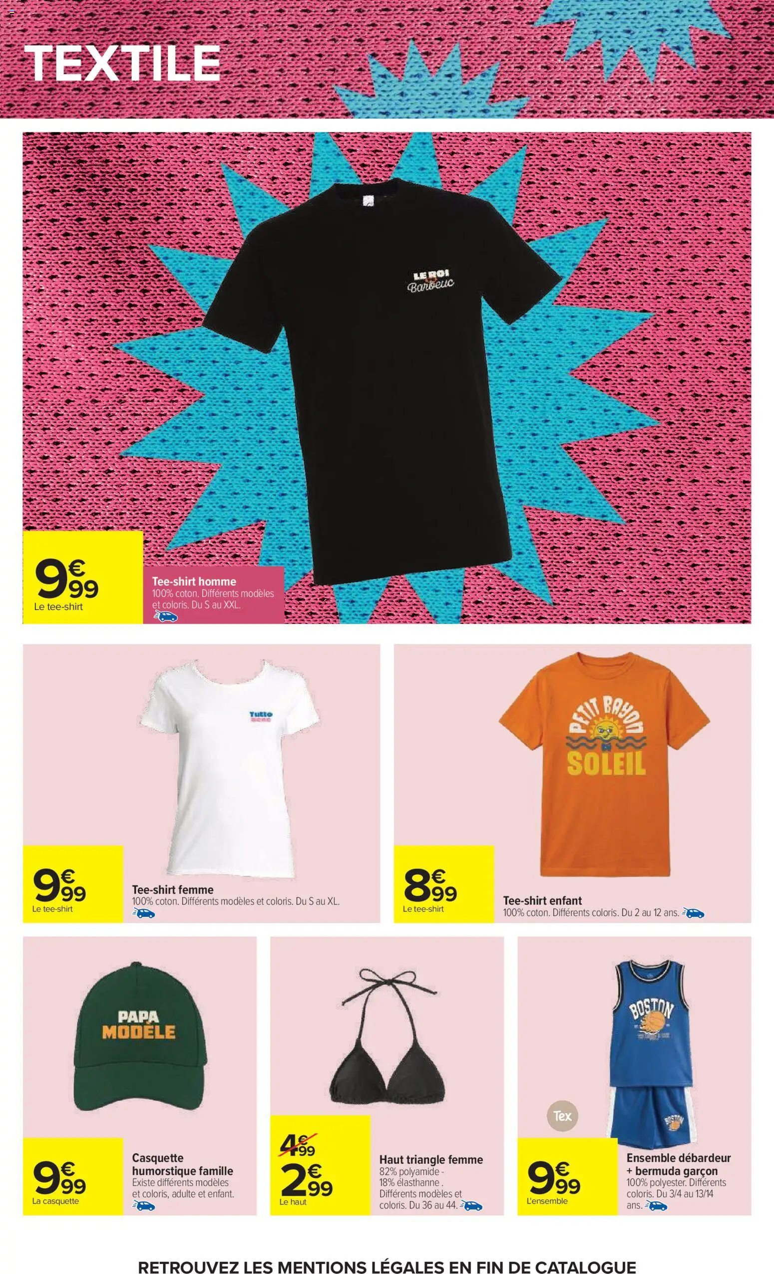 {H1} | Page: 67 | Produits: Bermuda, Débardeur, Casquette