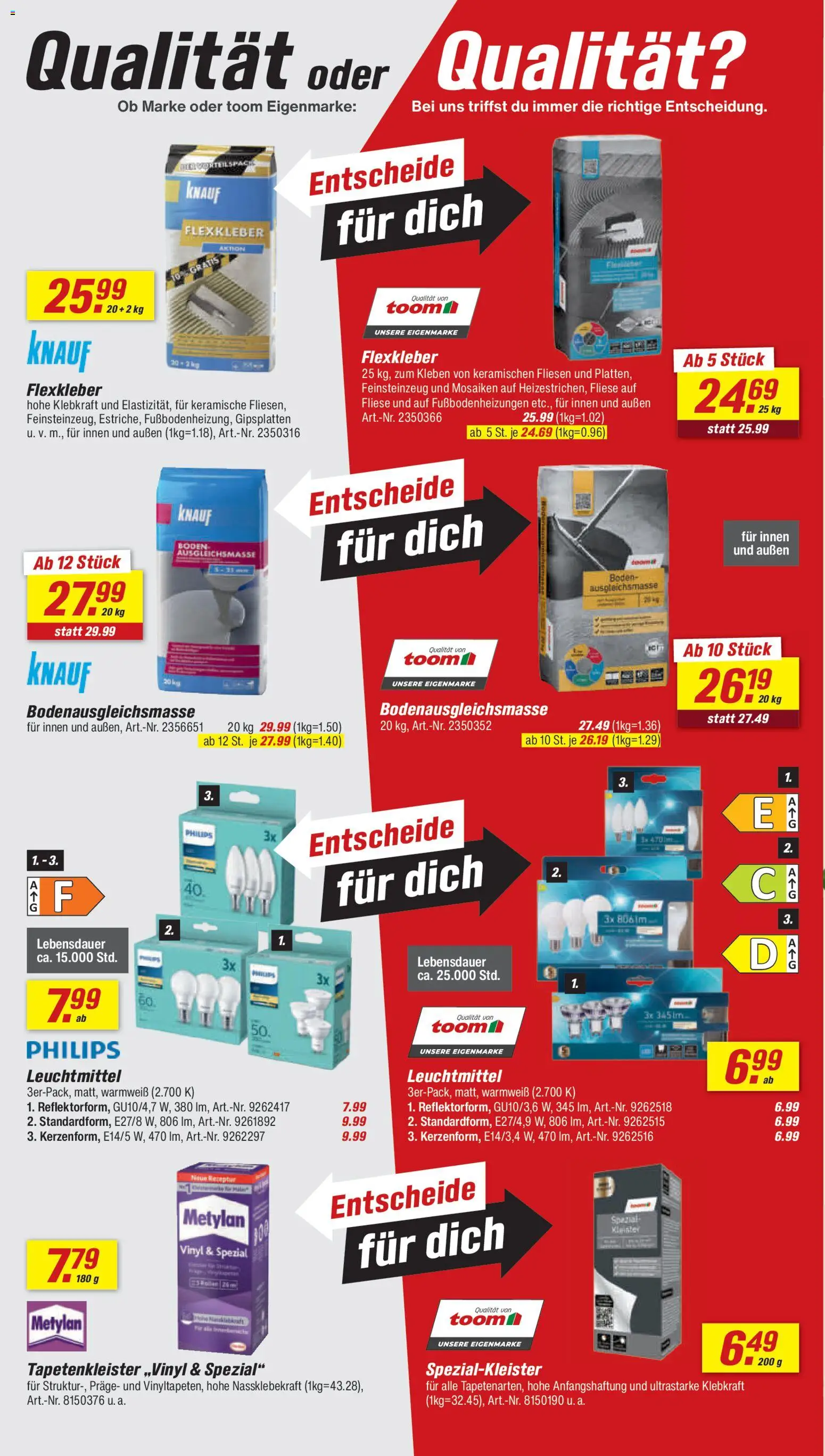 Toom Baumarkt Prospekt – gültig ab 11.07.2026 | Seite: 2 | Produkte: Philips