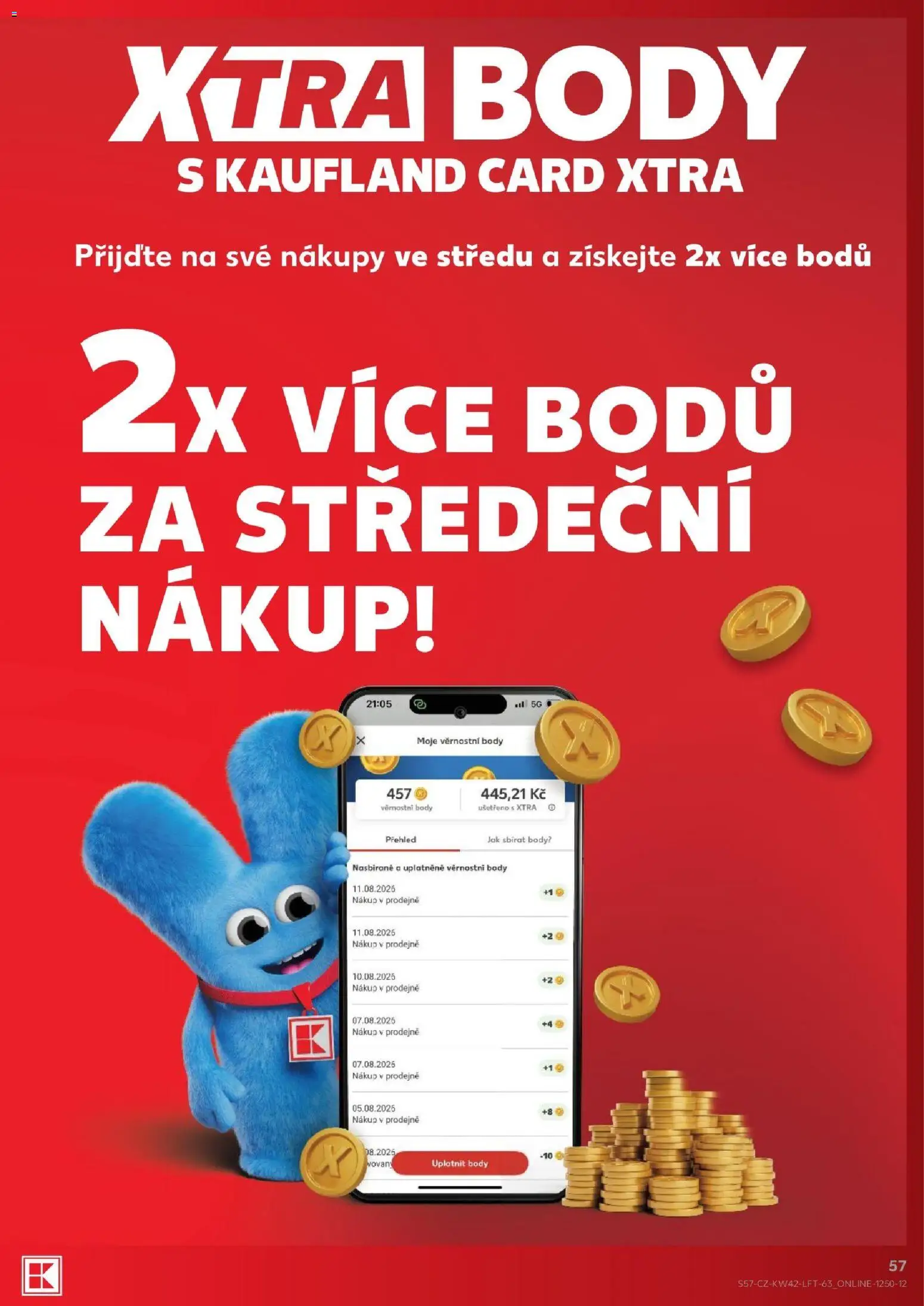 Kaufland leták - Kolín od 14.10.2026 | Strana: 57 | Produkty: Body