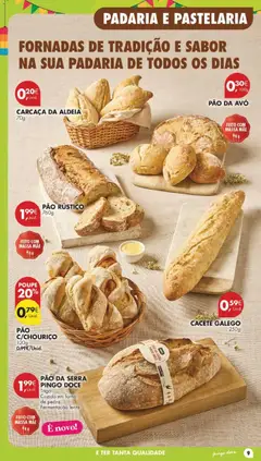 Pré-visualização Pingo Doce folheto válido de 09.06.2026 | Página: 11 | Produtos: Forno, Padaria, Pão, Massa