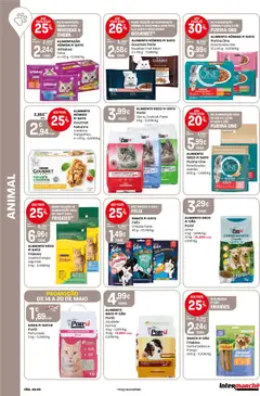 Pré-visualização Intermarché folheto válido de 14.05.2026 | Página: 46 | Produtos: Purina one, Frango, Salmão, Peixe
