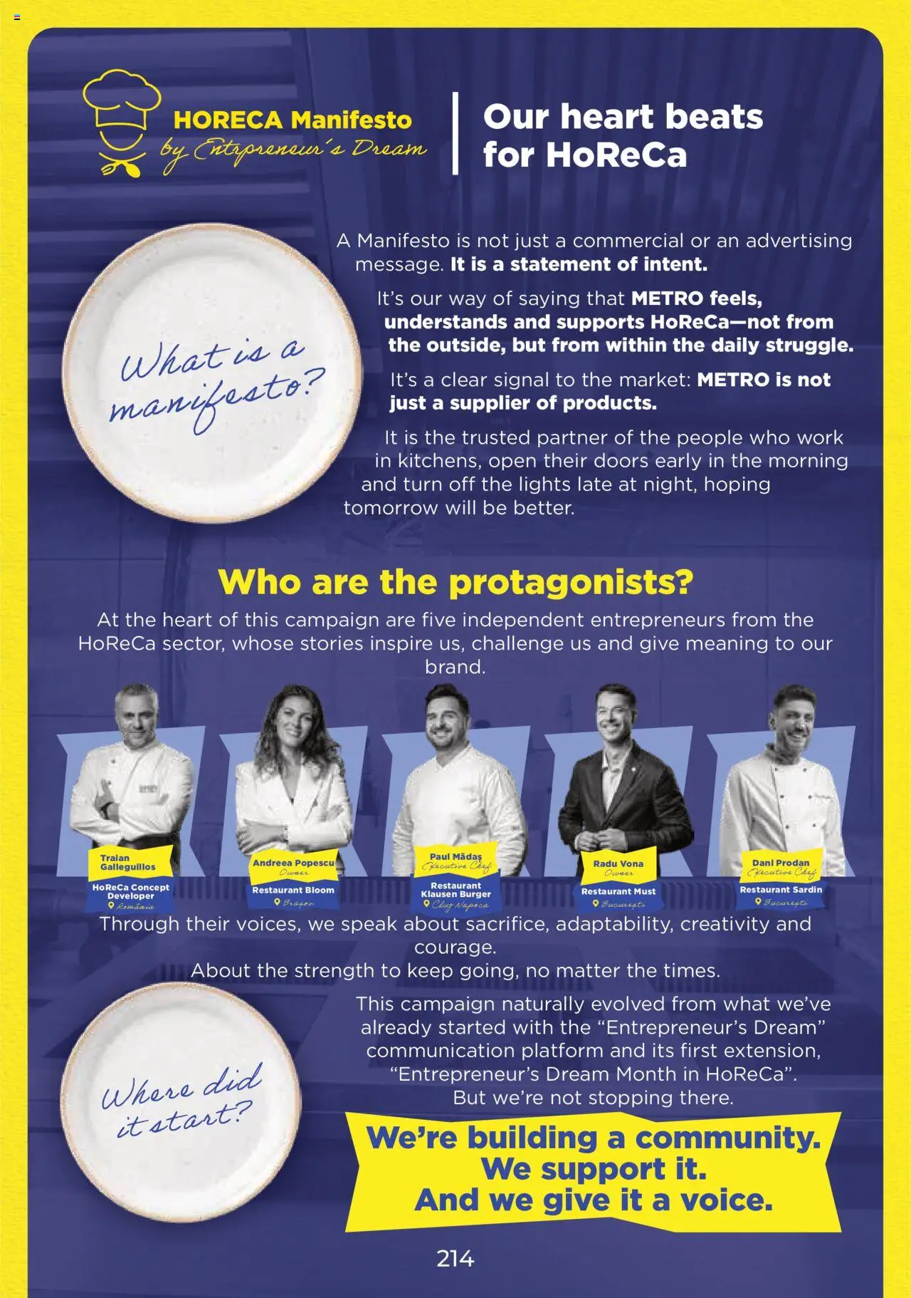 Noul catalog Metro – valabil de la 23.09.2025 | Pagină: 214 | Produse: Clear, Burger