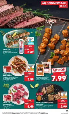 Kaufland DE - DE Folder Hannover - Voorbeeld van een folder van Kaufland DE, geldig van 11.06.2026 | Pagina: 23 | Producten: Merguez, Grill