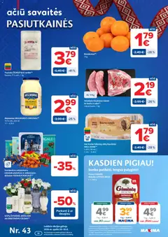 MAXIMA leidinys galioja nuo 2026.10.20