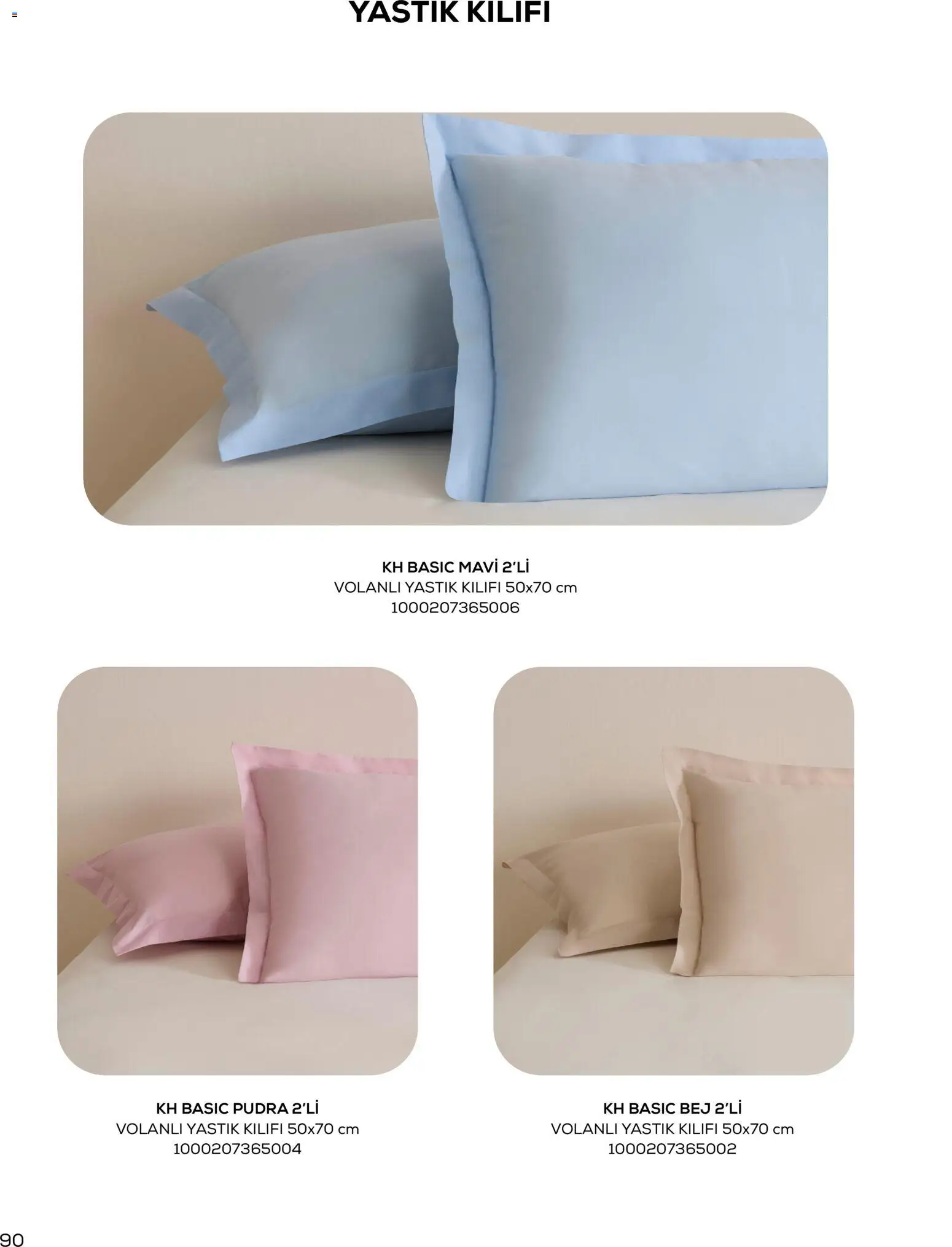 Karaca Home Katalog - 01.03.2026 tarihinden itibaren geçerlidir | Sayfa: 90 | Ürünler: Yastık, Yastık kılıfı, Pudra