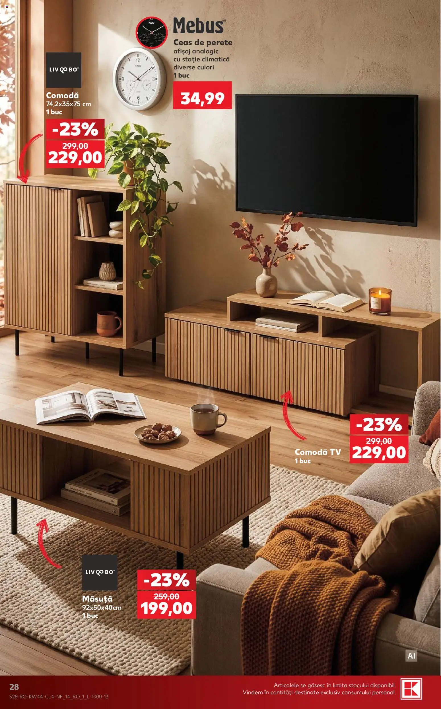 Noul catalog Kaufland – valabil de la 28.10.2026 | Pagină: 28