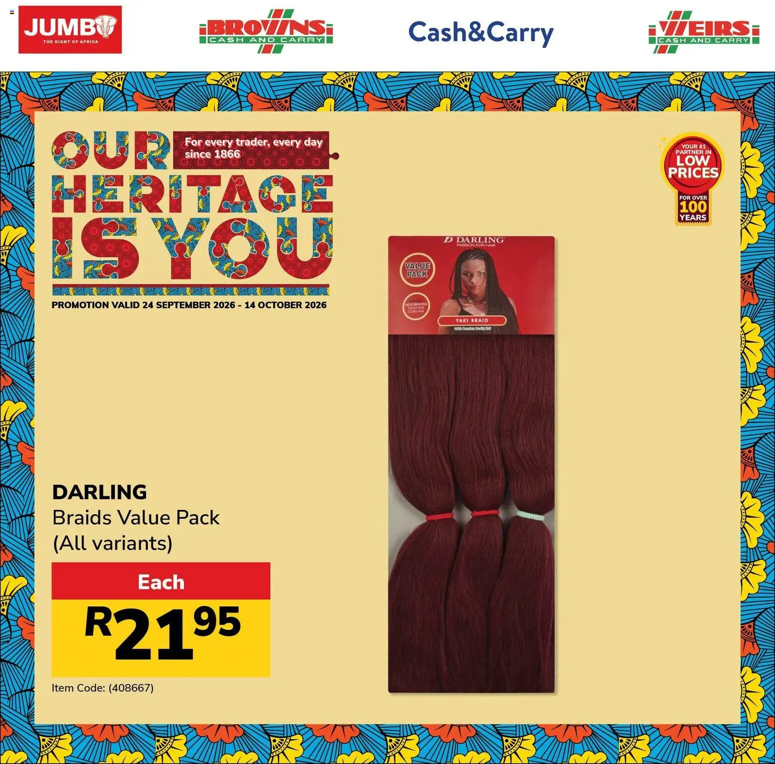 New Jumbo catalogue – valid from 08/10/2026 | Page: 13 | Products: Braids