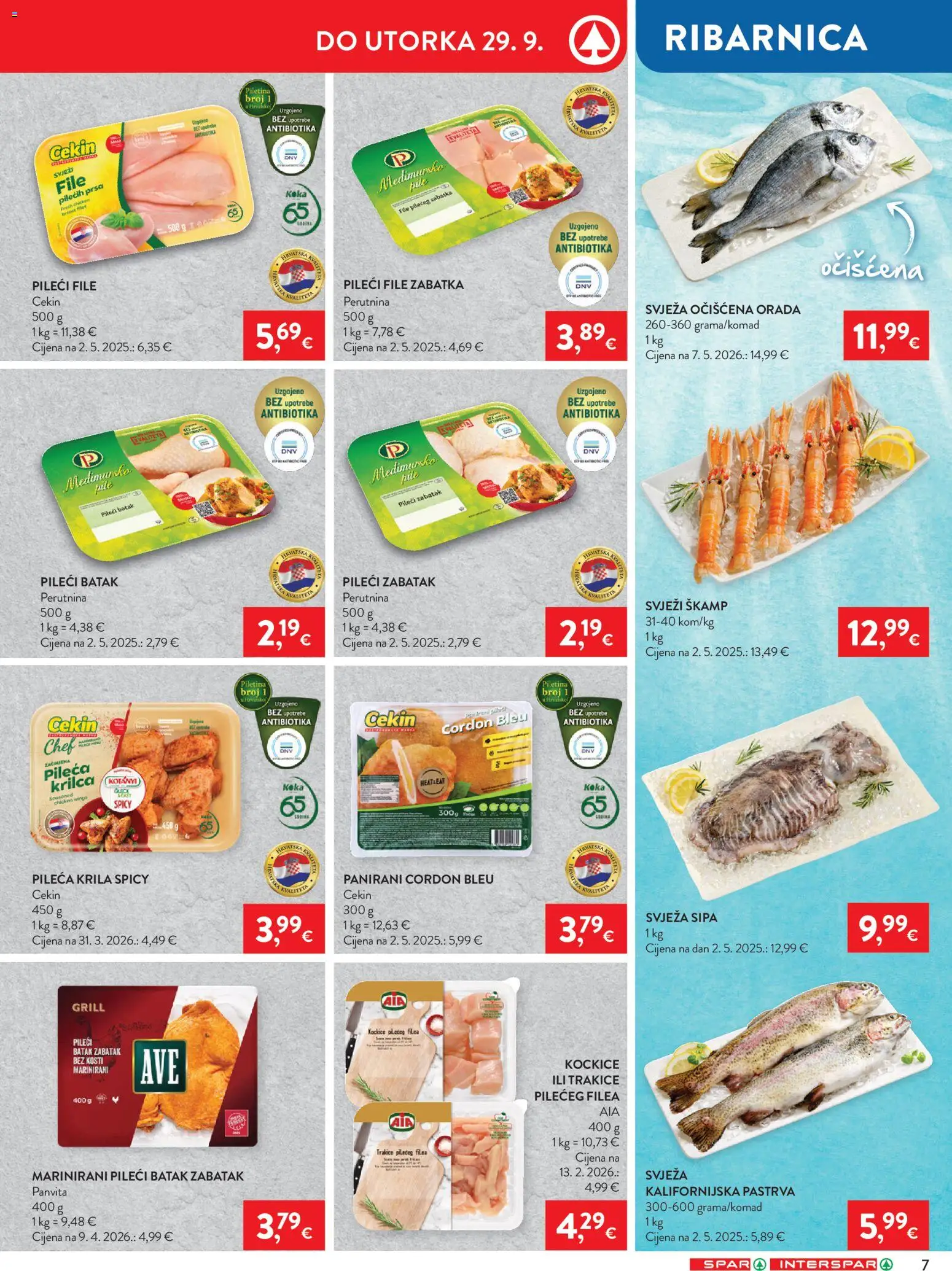 Spar katalog | vrijedi od 23.09.2026 | Stranica: 7
