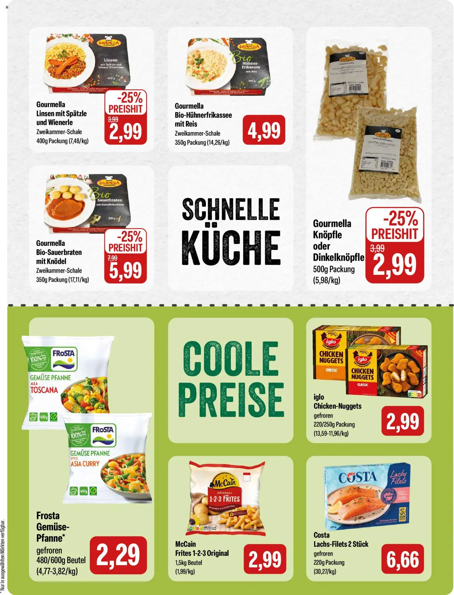 Feneberg Angebote – gültig ab 19.03.2026 | Seite: 13 | Produkte: Küche, McCain, Frosta, Reis