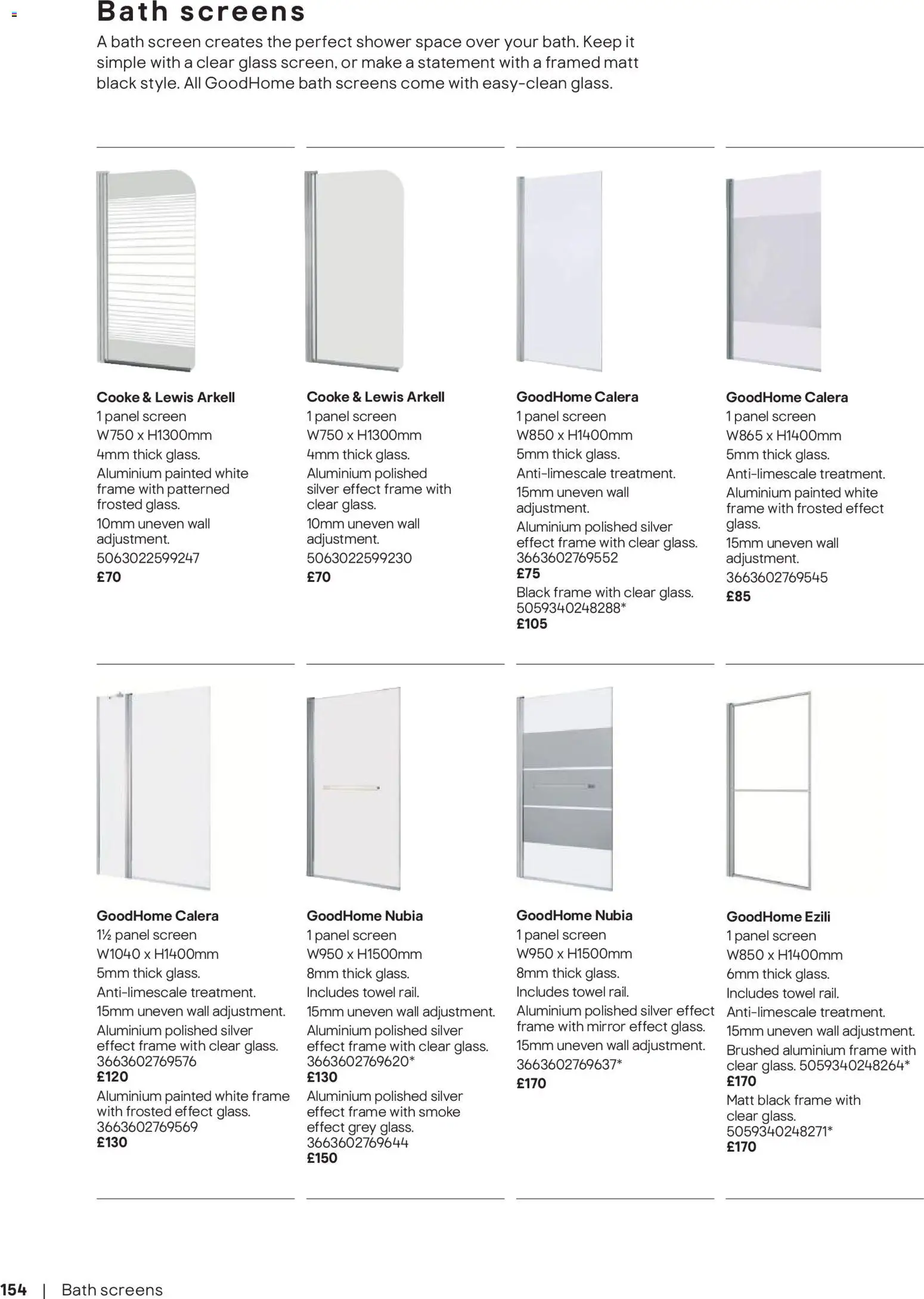 {H1} | Page: 155 | Products: Bath, Shower, Mirror, Towel