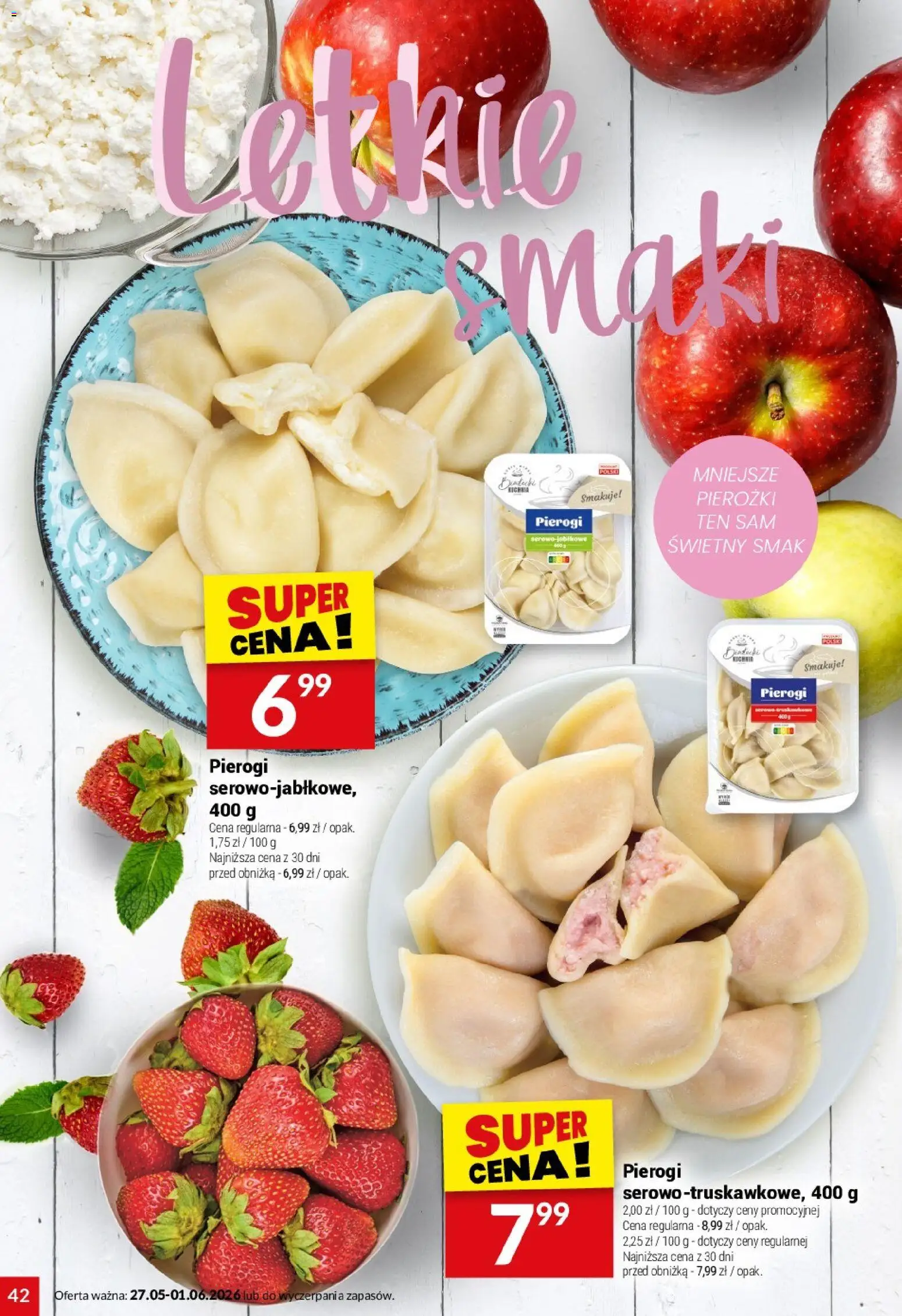 Twój Market gazetka od 27.05.2026 | Strona: 42 | Produkty: Pierogi