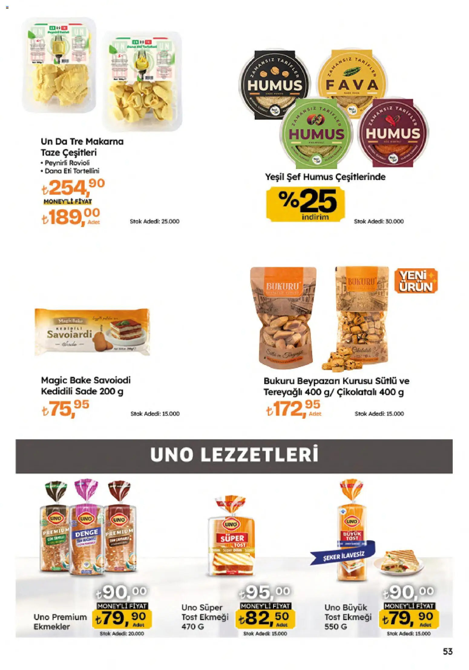 Migros Katalog - Migroskop - 04.06.2026 tarihinden itibaren geçerlidir | Sayfa: 53 | Ürünler: Şeker, Makarna