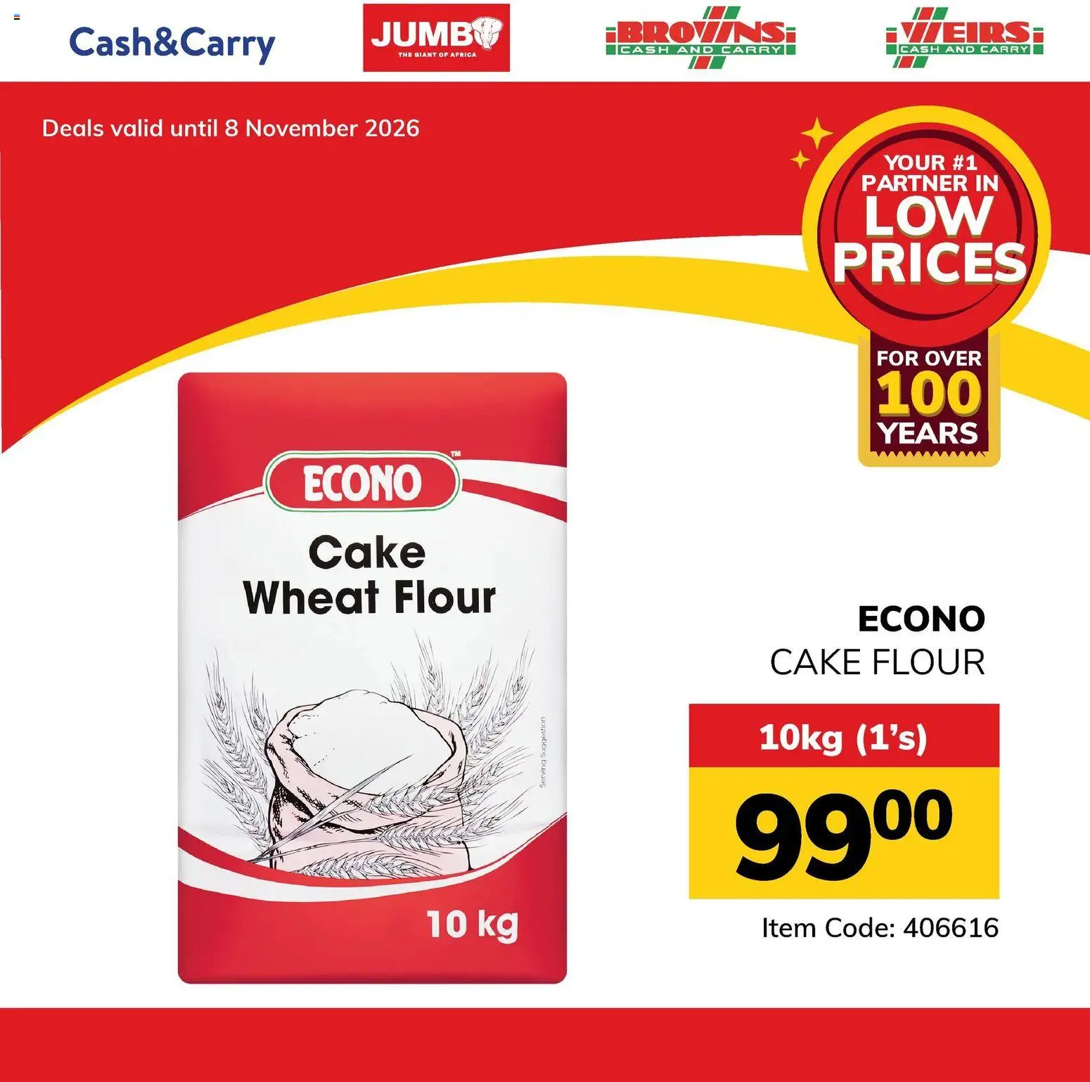 New Jumbo catalogue – valid from 30/10/2026 | Page: 11 | Products: Cake, Flour