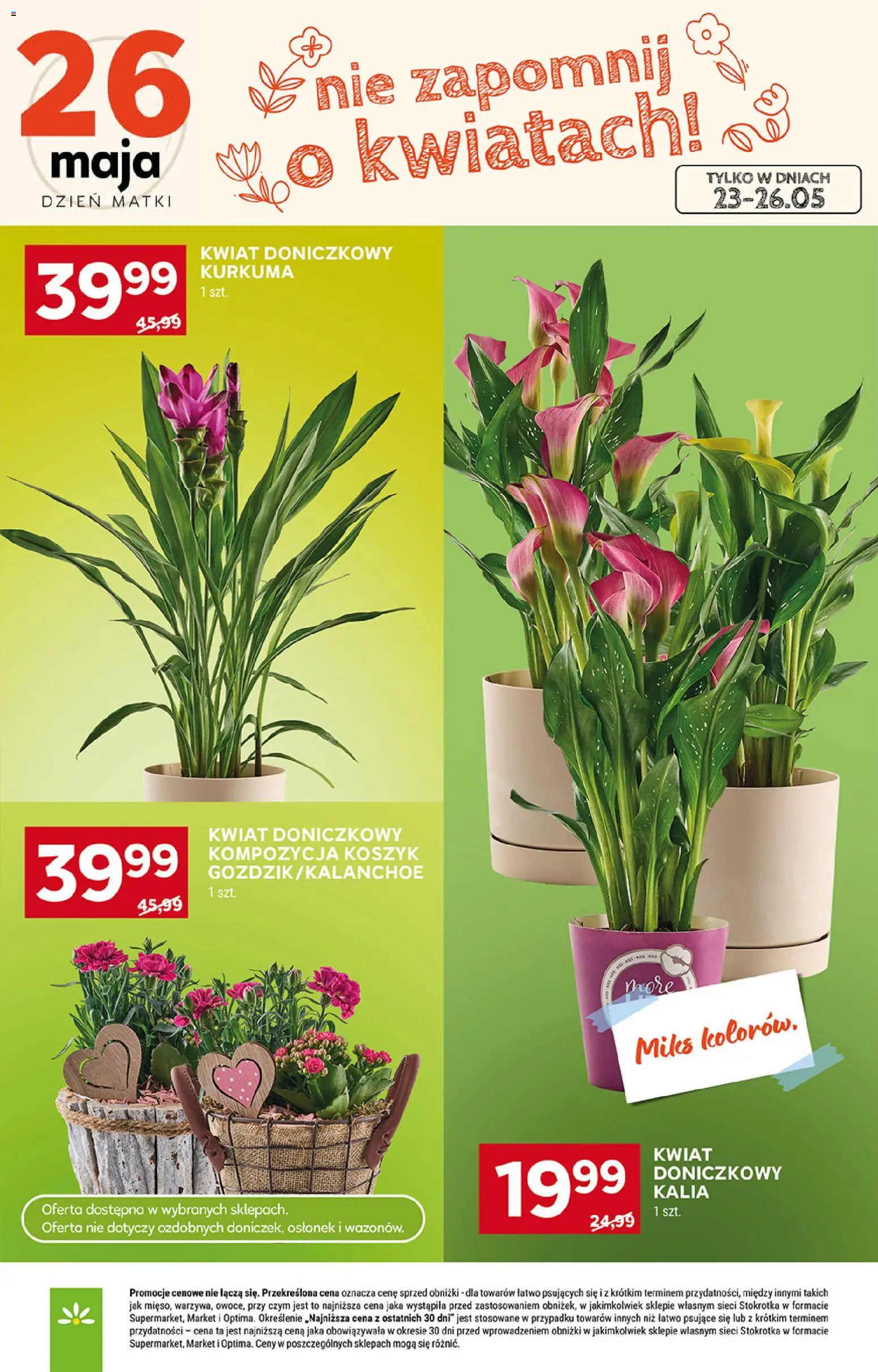 Stokrotka gazetka - Market od 21.05.2026 | Strona: 11 | Produkty: Kurkuma, Stokrotka