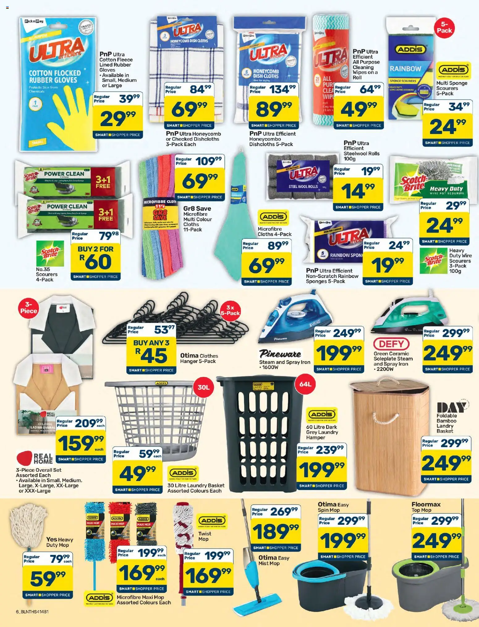 New Pick n Pay catalogue – valid from 25/09/2026 | Page: 6 | Products: Overal, Iron, Basket, Steel wool