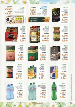 Преглед на Лекси брошура - Офертите са валидни от 13.05.2026 | Страница: 9 | Продукти: Вода, Кафе, Мус, Минерална вода