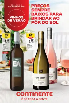 Pré-visualização Continente - Vinhos de Verão válido de 21/07/2026