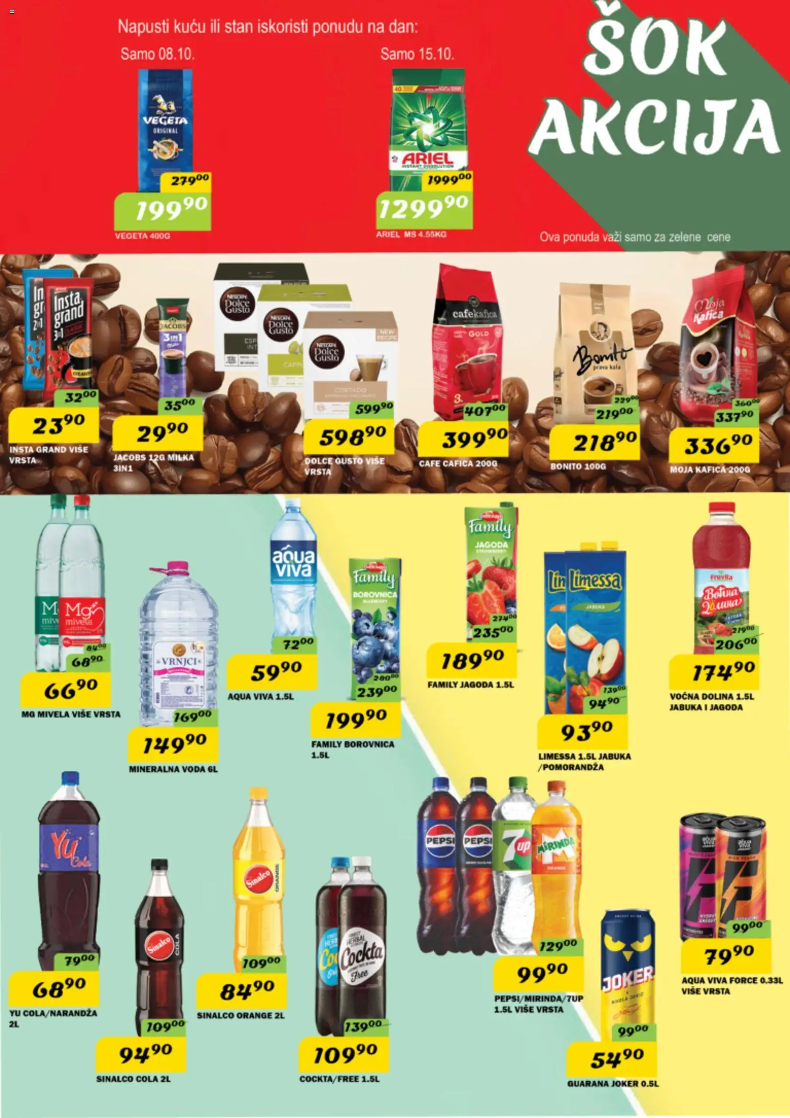 VP Dima katalog - važi od 08.10.2026 | Strana: 7 | Proizvode: Milka, Voda, Guarana, Nescafé