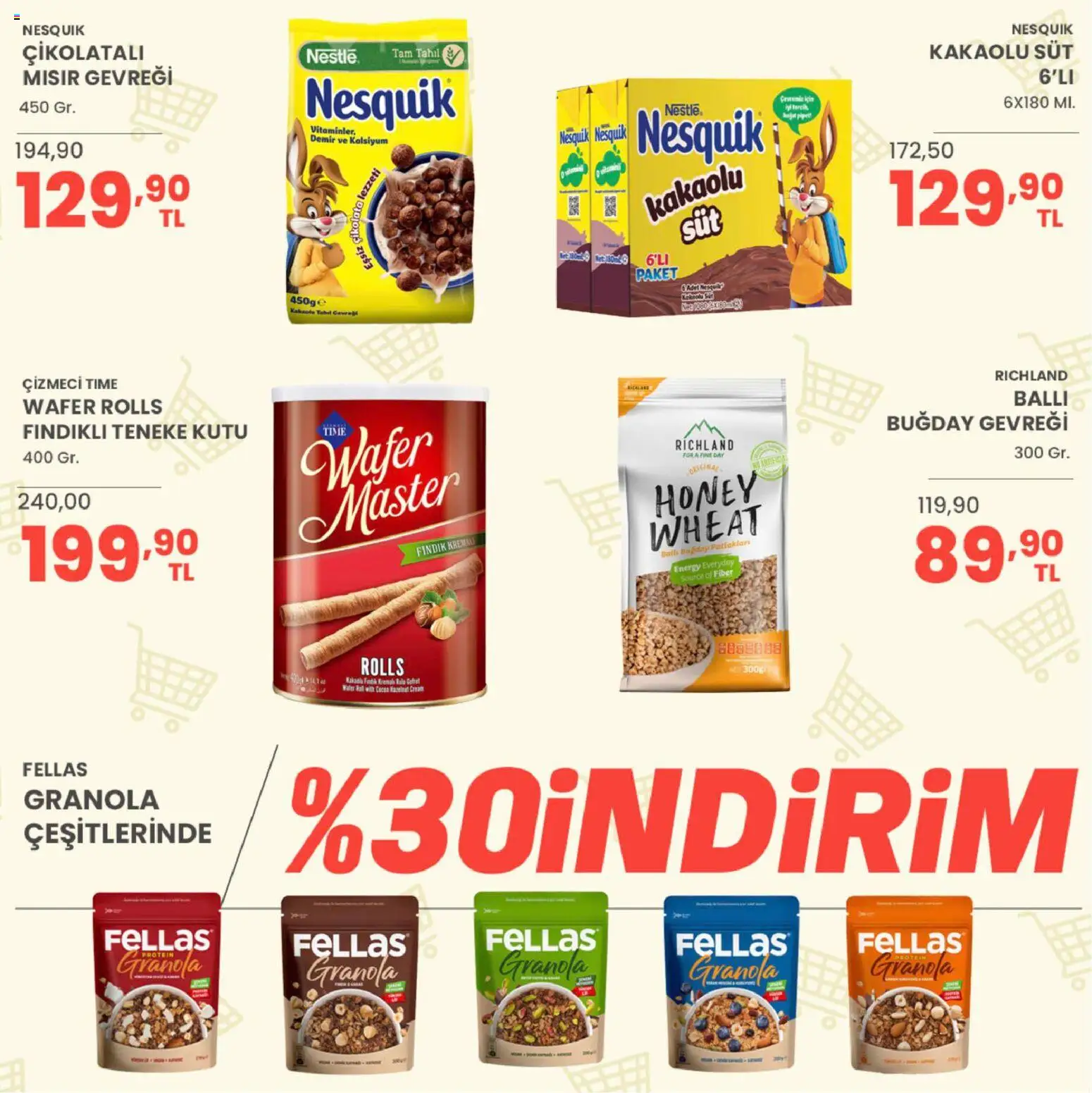 Sarıyer Katalog - 22.05.2026 tarihinden itibaren geçerlidir | Sayfa: 23 | Ürünler: Kutu, Süt, Çikolata, Fındık