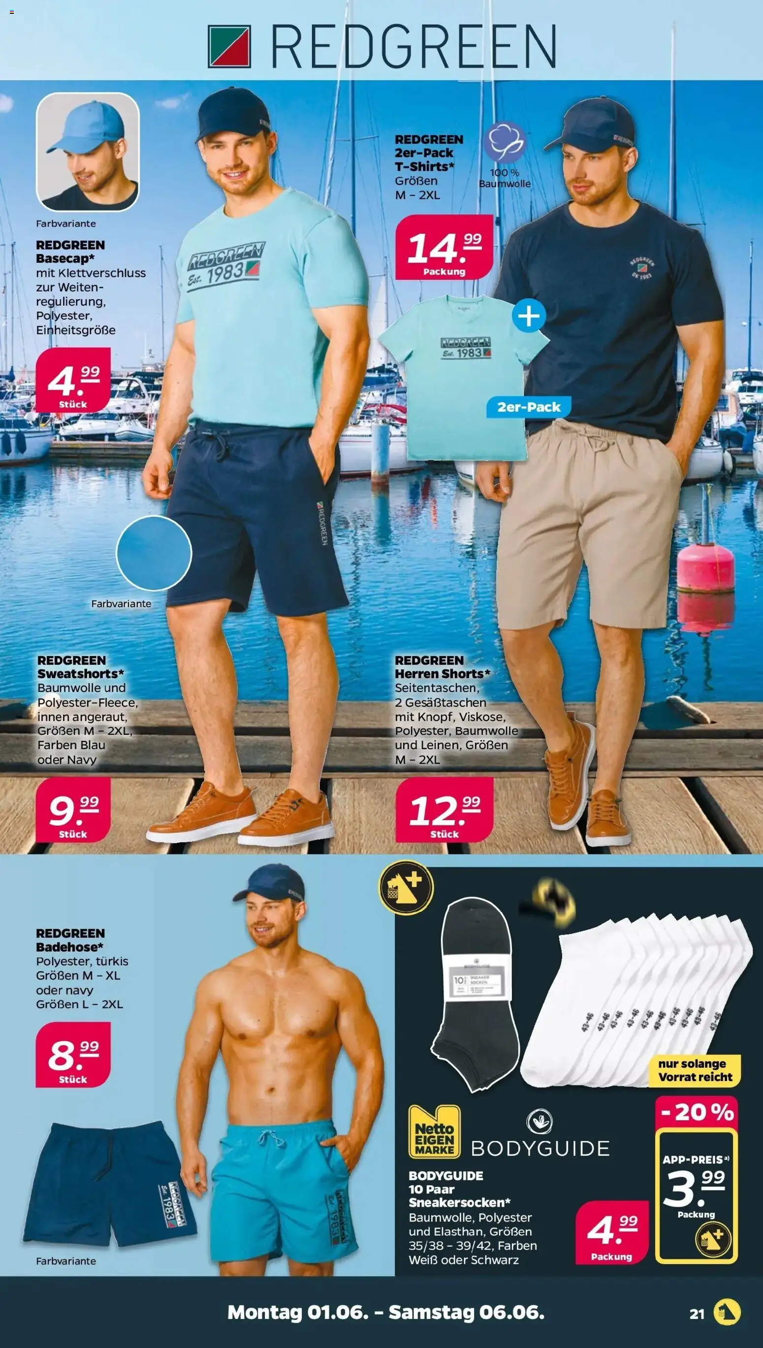 Netto Prospekt – gültig ab 01.06.2026 | Seite: 23 | Produkte: Socken