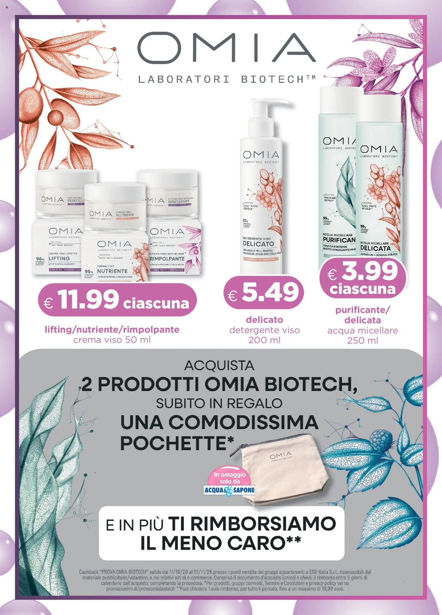 Volantino Acqua e Sapone del 11/10/2026 | Pagina: 13 | Prodotti: Acqua micellare, Sapone, Caro, Acqua