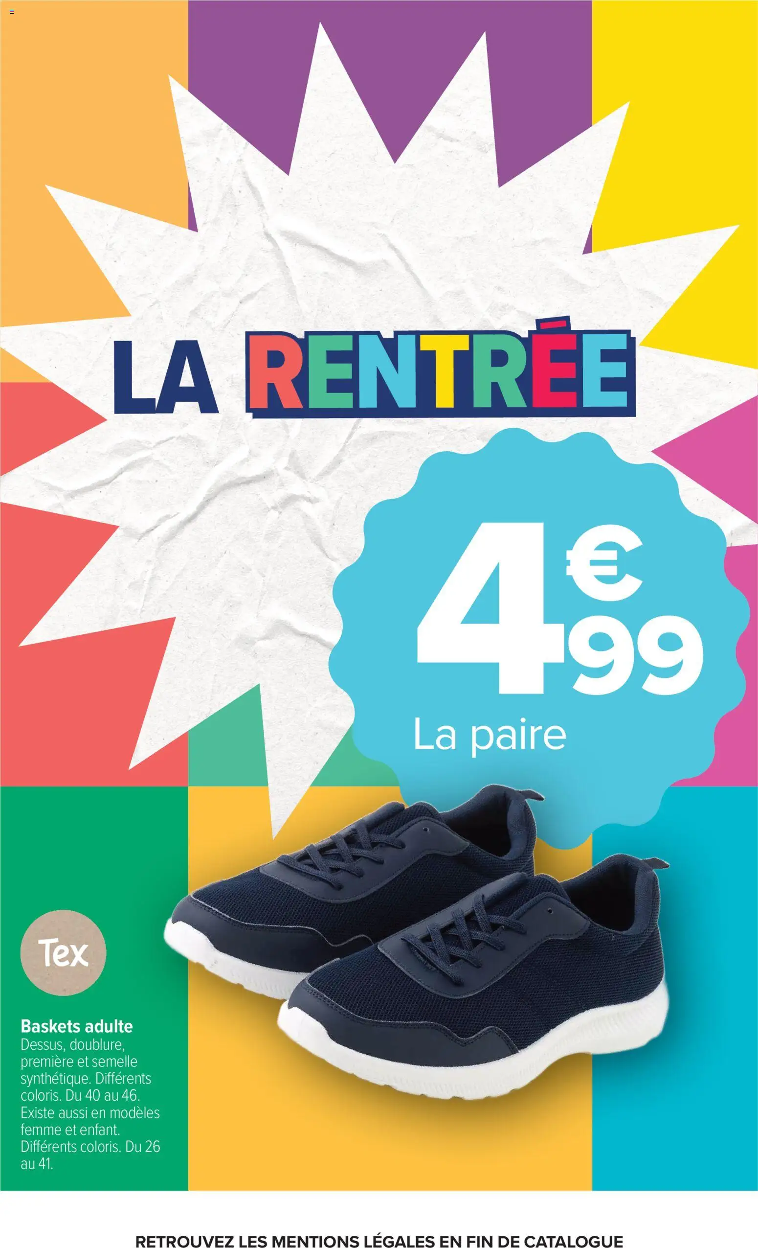 {H1} | Page: 3 | Produits: Sneakers, Baskets