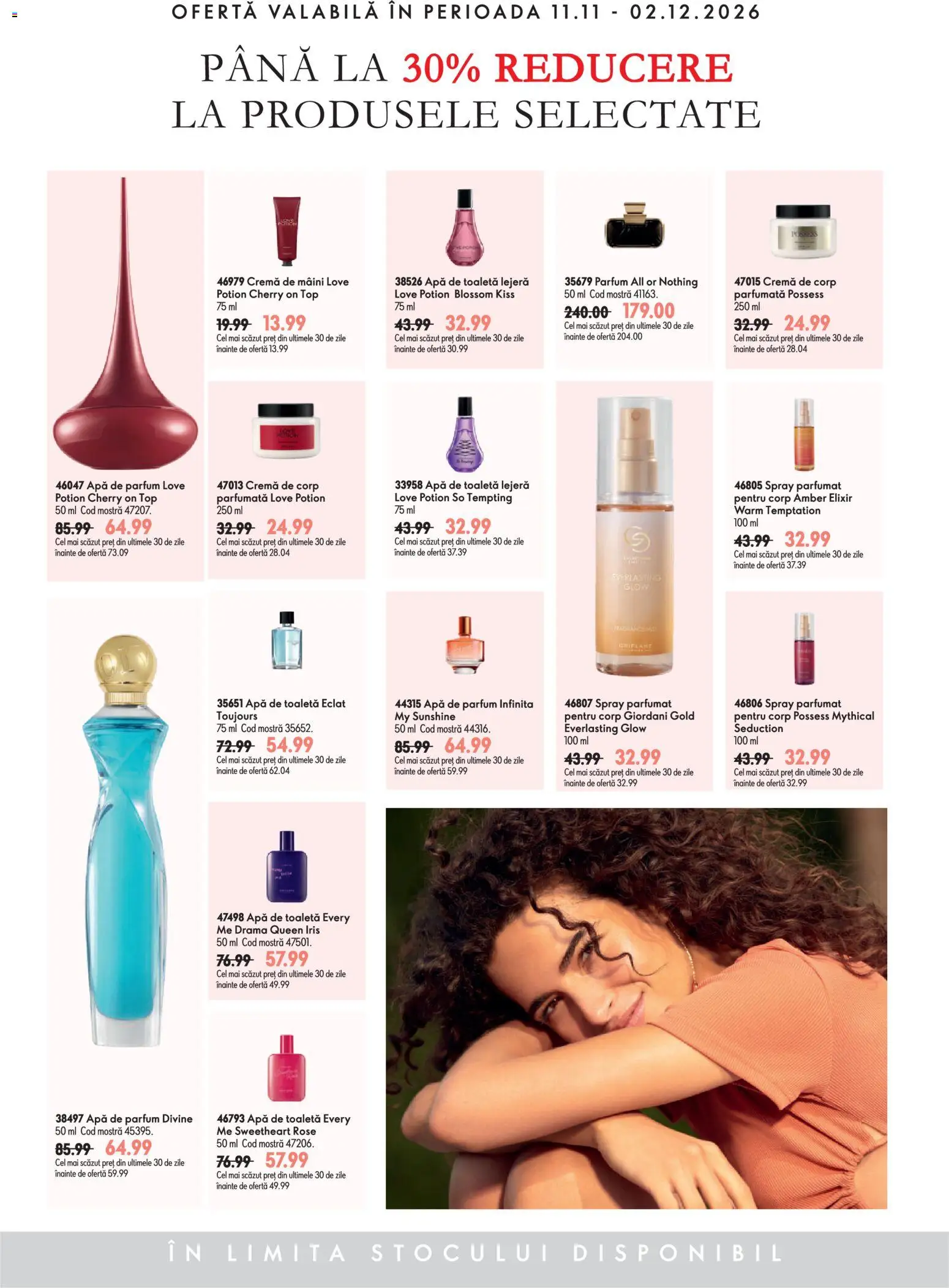 Noul catalog Oriflame – valabil de la 11.11.2026 | Pagină: 6 | Produse: Elixir, Top, Apă de toaletă, Cremă de corp
