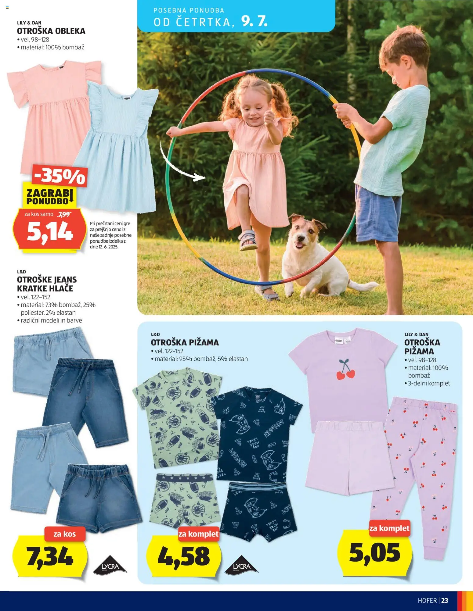 Hofer SI katalog | vrijedi od 01.07.2026 | Stranica: 23
