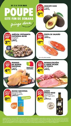 Pré-visualização Pingo Doce Poupe este Fim de Semana válido de 15.05.2026