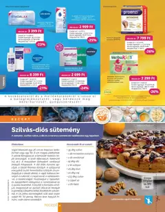 Pingvin Patika Magazin - amely érvényes a következő dátumtól: 2026.10.01. | Oldal: 28 | Termékek: Hozzávalók, Narancs, Dió, Só