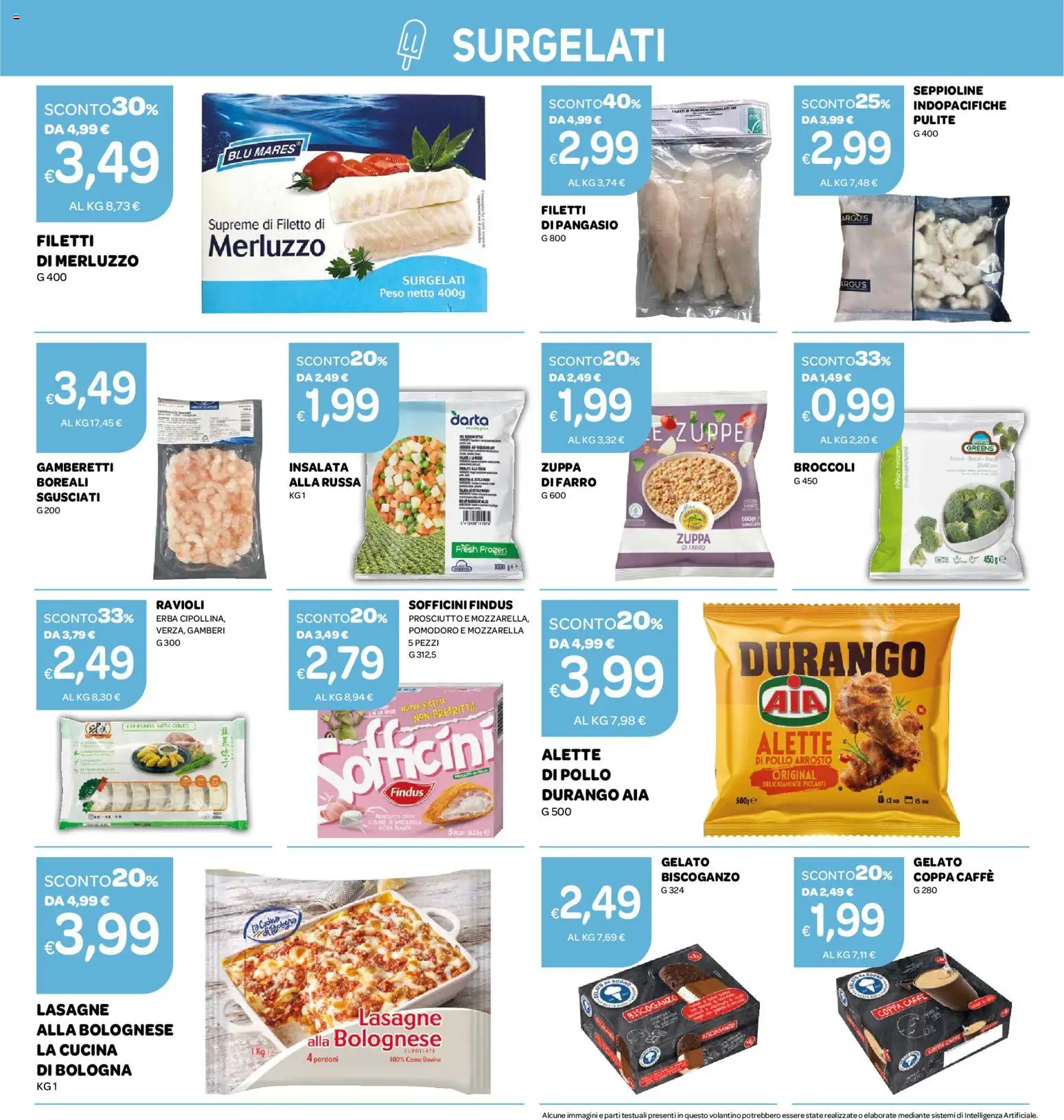 Volantino Ekom del 20/10/2026 | Pagina: 13 | Prodotti: Arrosto, Gamberi, Broccoli, Pollo arrosto