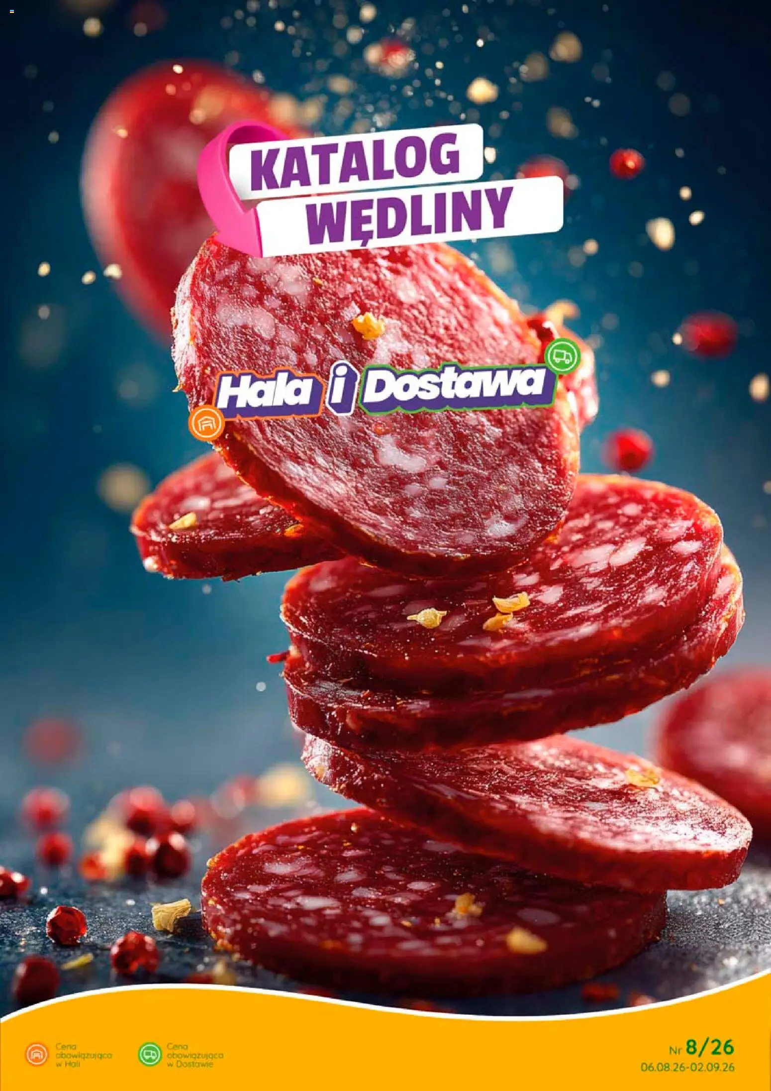 Eurocash gazetka - Katalog Wędlin od 06.08.2026 | Strona: 1 | Produkty: Wędliny