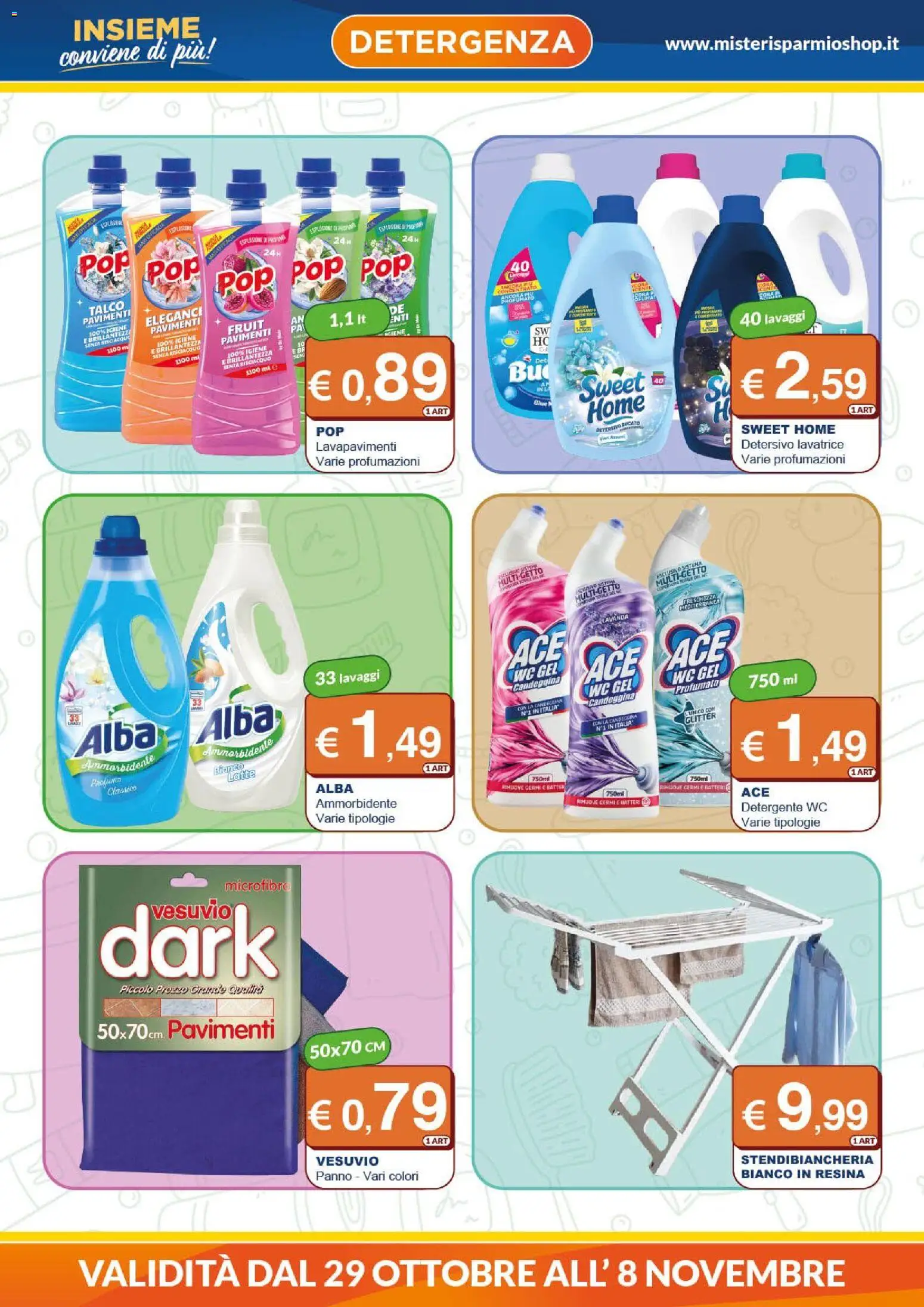 Volantino Mister Risparmio del 29/10/2026 | Pagina: 4