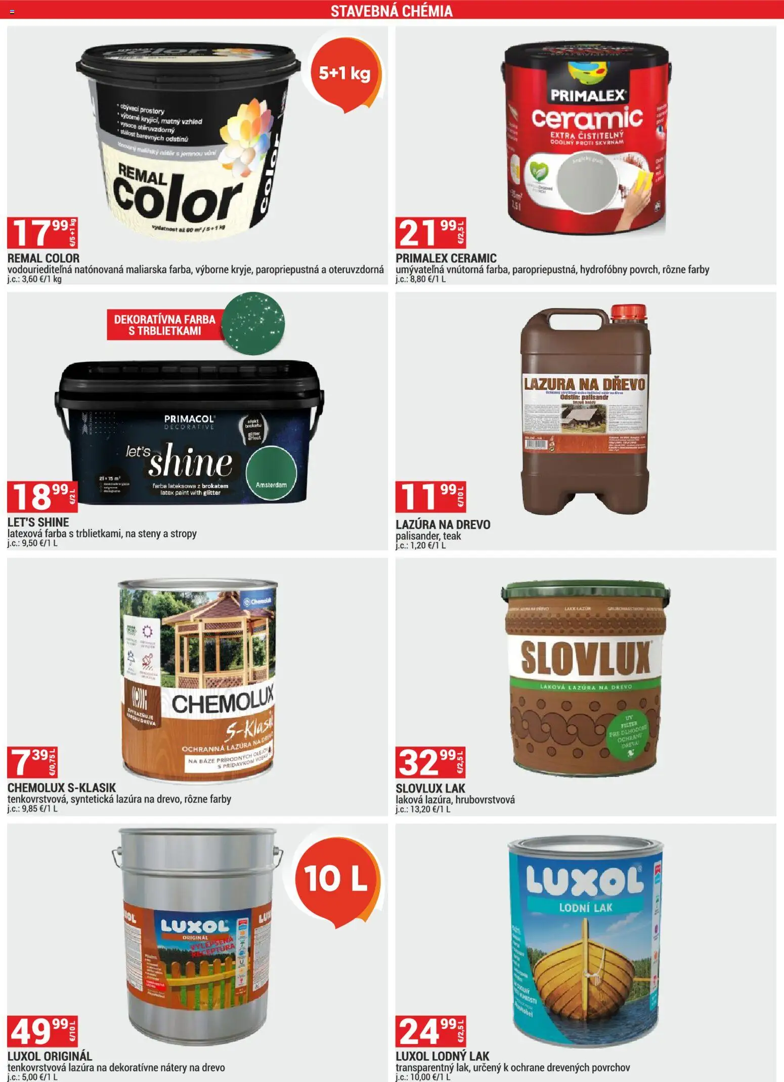 Nové Merkury Market akcie – leták je platný od 01.04.2026 | Strana: 44 | Produkty: Olej, Primalex