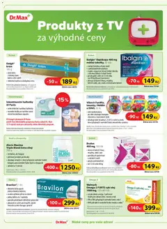Náhled letáku Dr. Max leták od 01.10.2026 | Strana: 2 | Produkty: Ibalgin, Multivitamin, Tv, Vitamíny