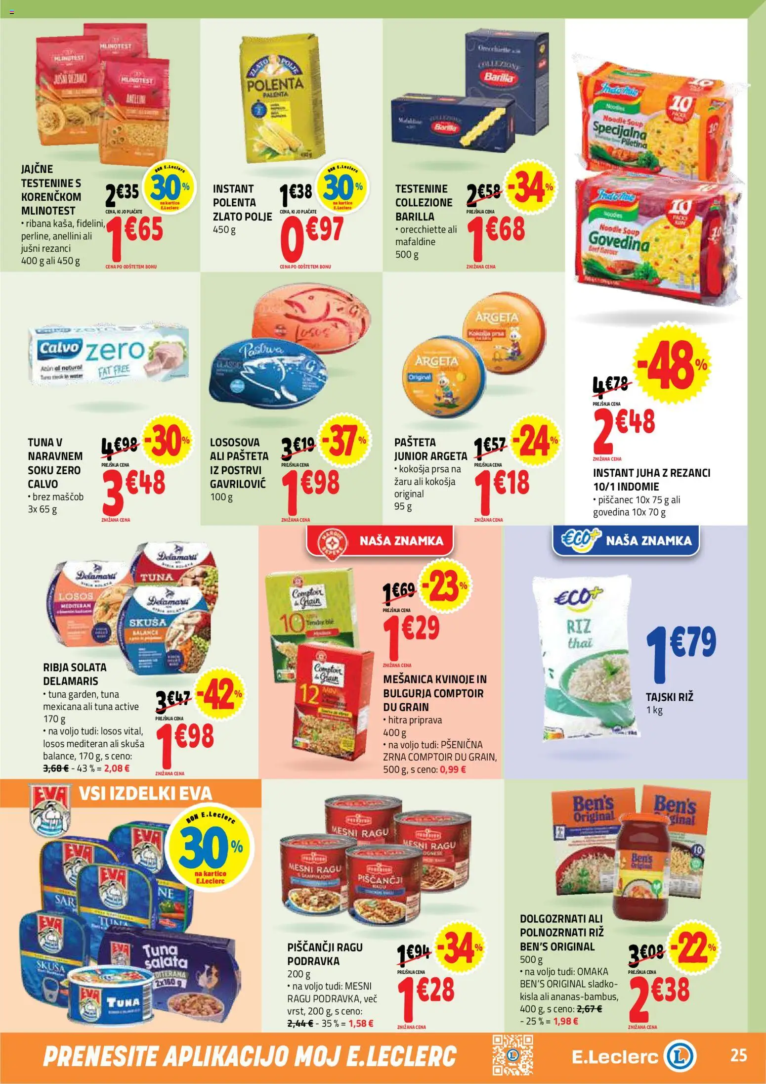 Novi E.leclerc katalog ponudbe – veljaven od 24.06.2026 | Stran: 25