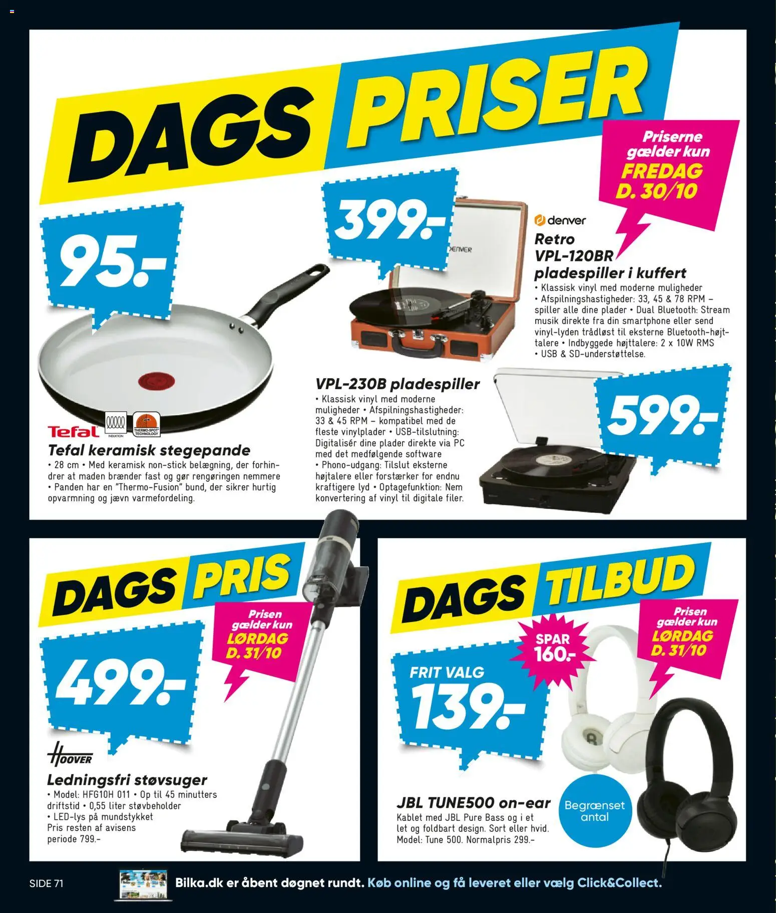 Bilka tilbudsavis – gyldig fra 30/10/2026 | Side: 2 | Produkter: Smartphone, Kuffert, PC, Støvsuger