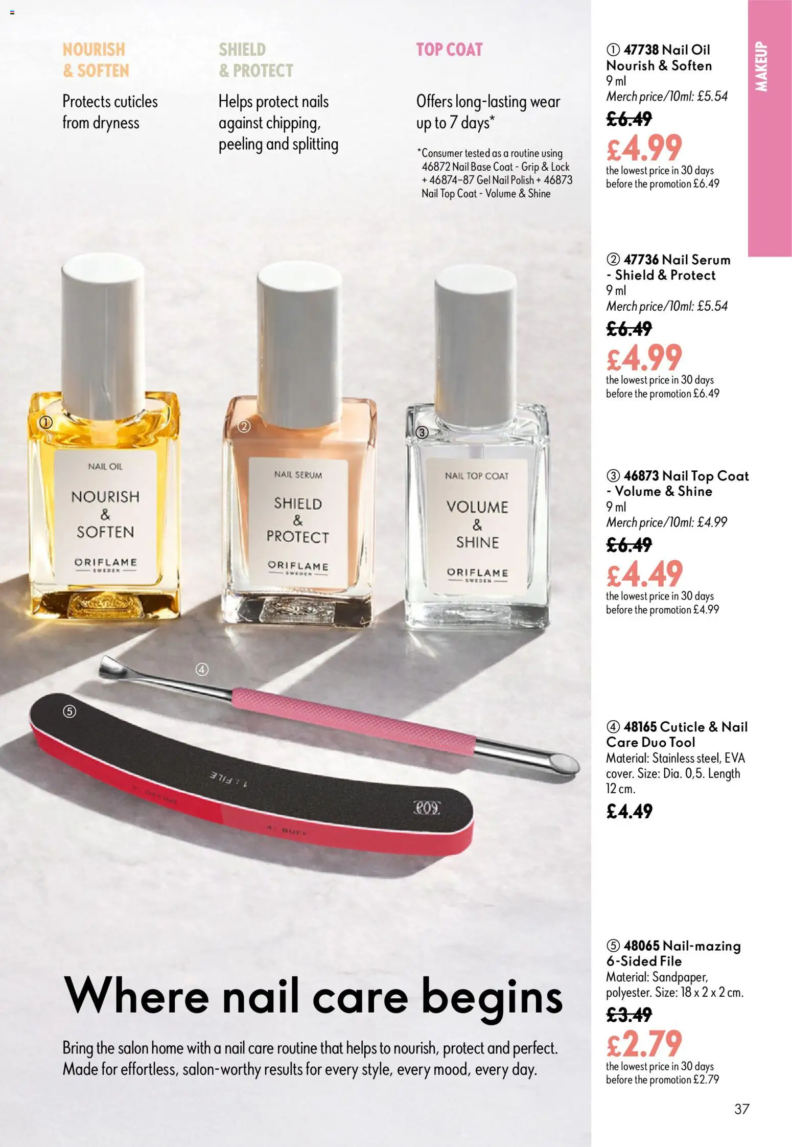 {H1} | Page: 37 | Products: Nail polish, Peeling, Coat, Oil