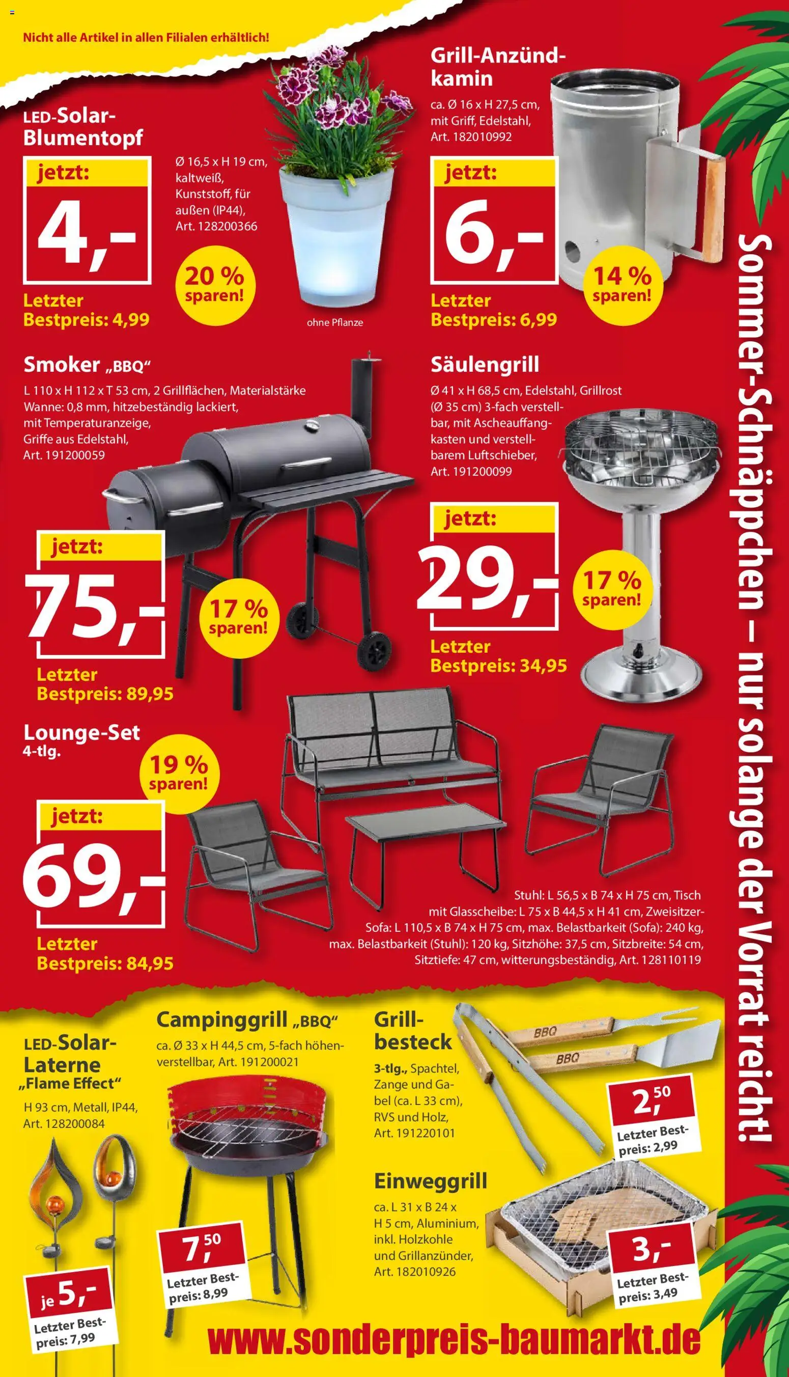 Sonderpreis Baumarkt Prospekt – gültig ab 15.08.2026 | Seite: 9 | Produkte: Kamin, Sofa, Stuhl, Blumentopf